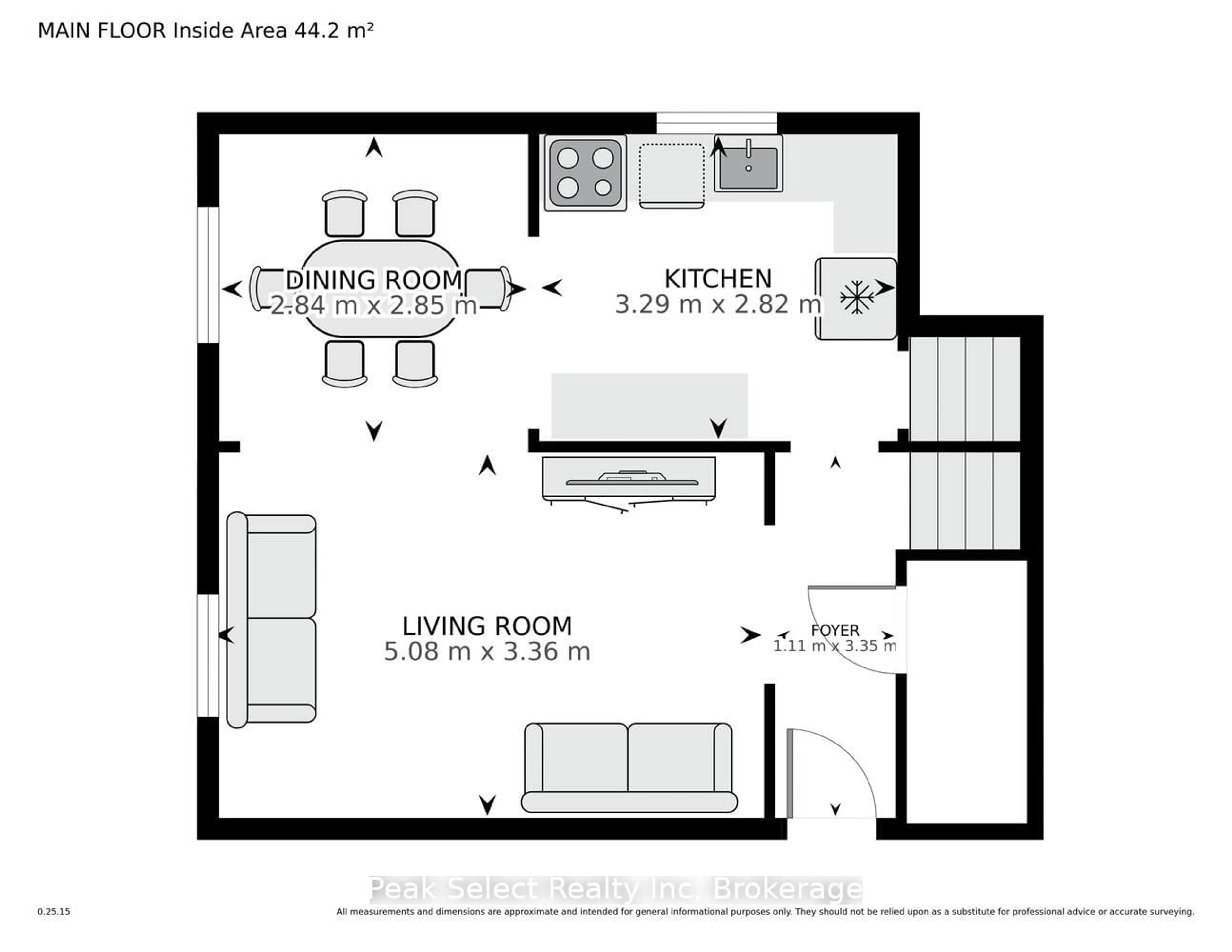 Floor plan for 2 Sparling Cres, St. Marys Ontario N4X 0A2