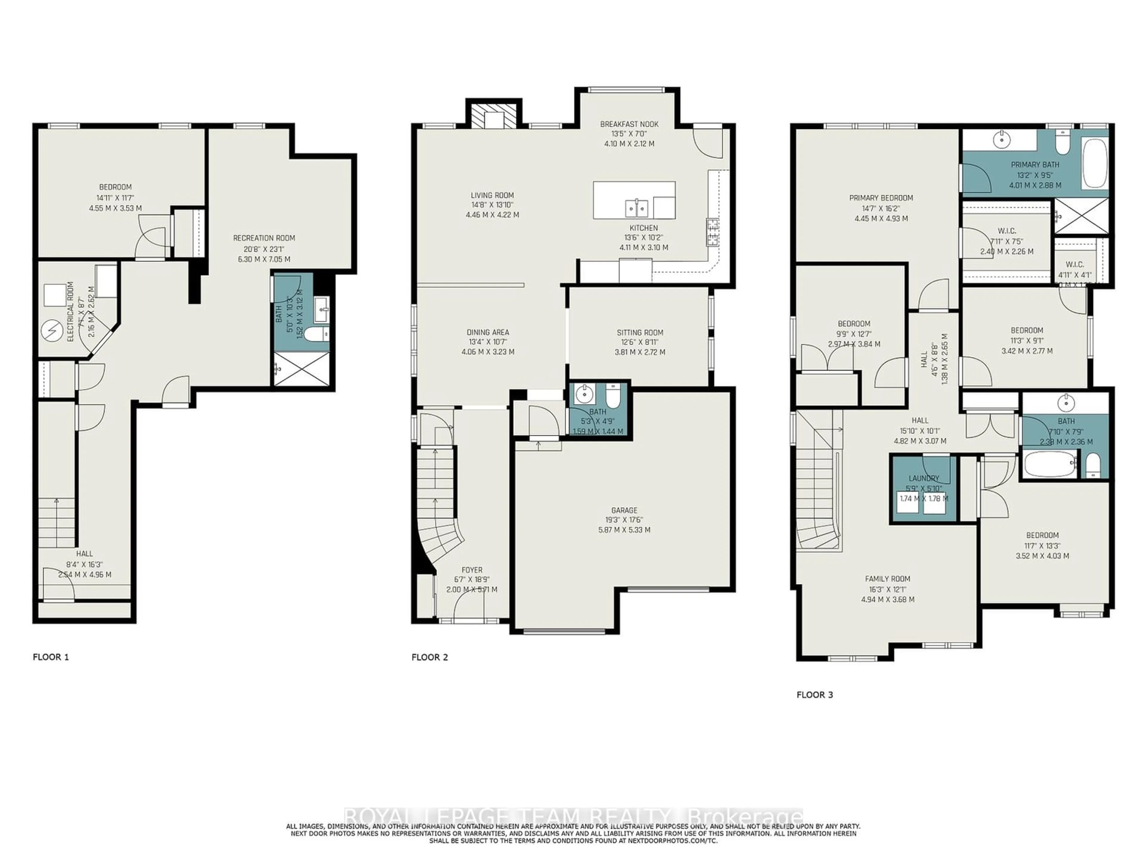 Floor plan for 604 Malahat Way, Kanata Ontario K2V 0J7