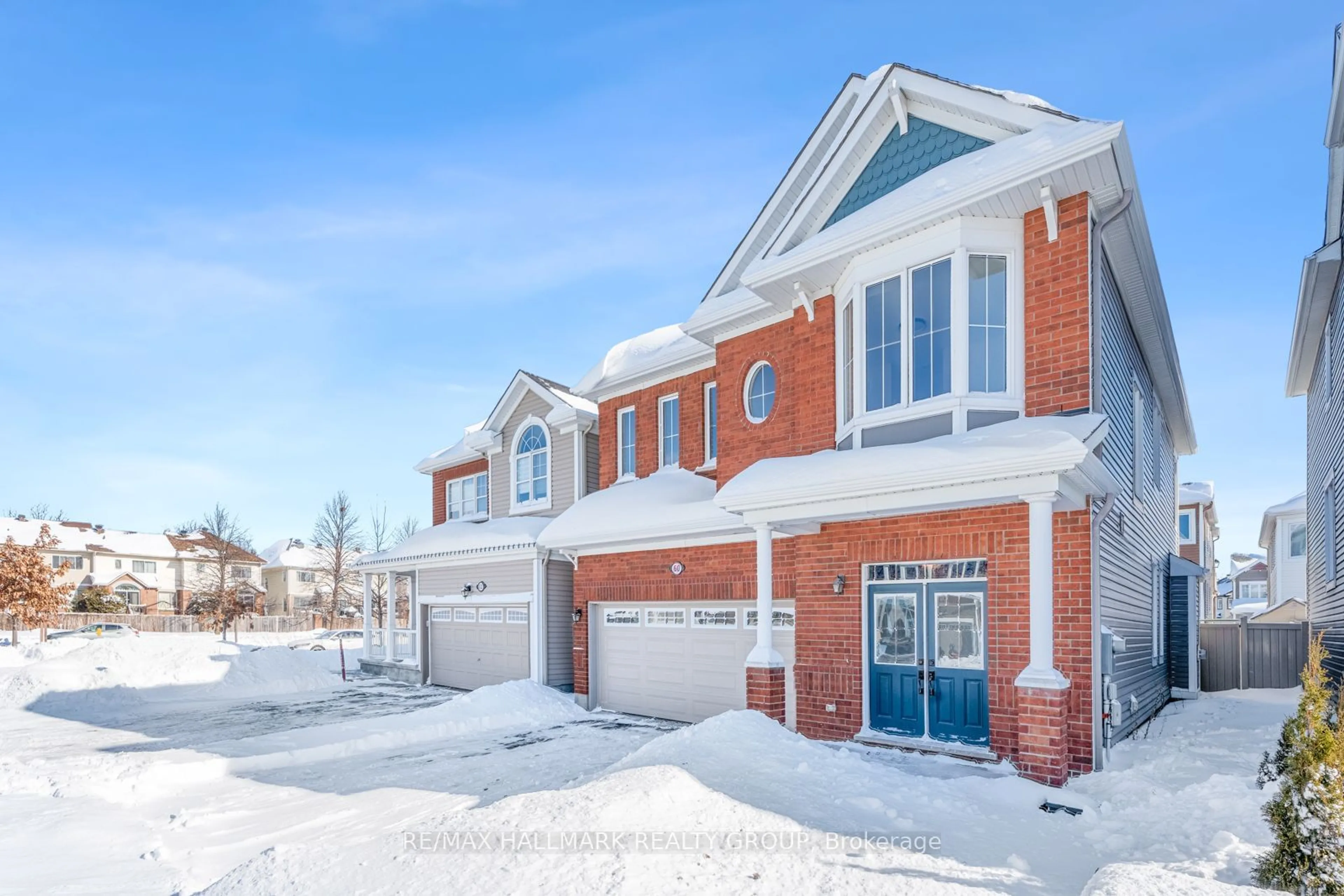 Home with brick exterior material, street for 60 Solaris Dr, Kanata Ontario K2M 0M1