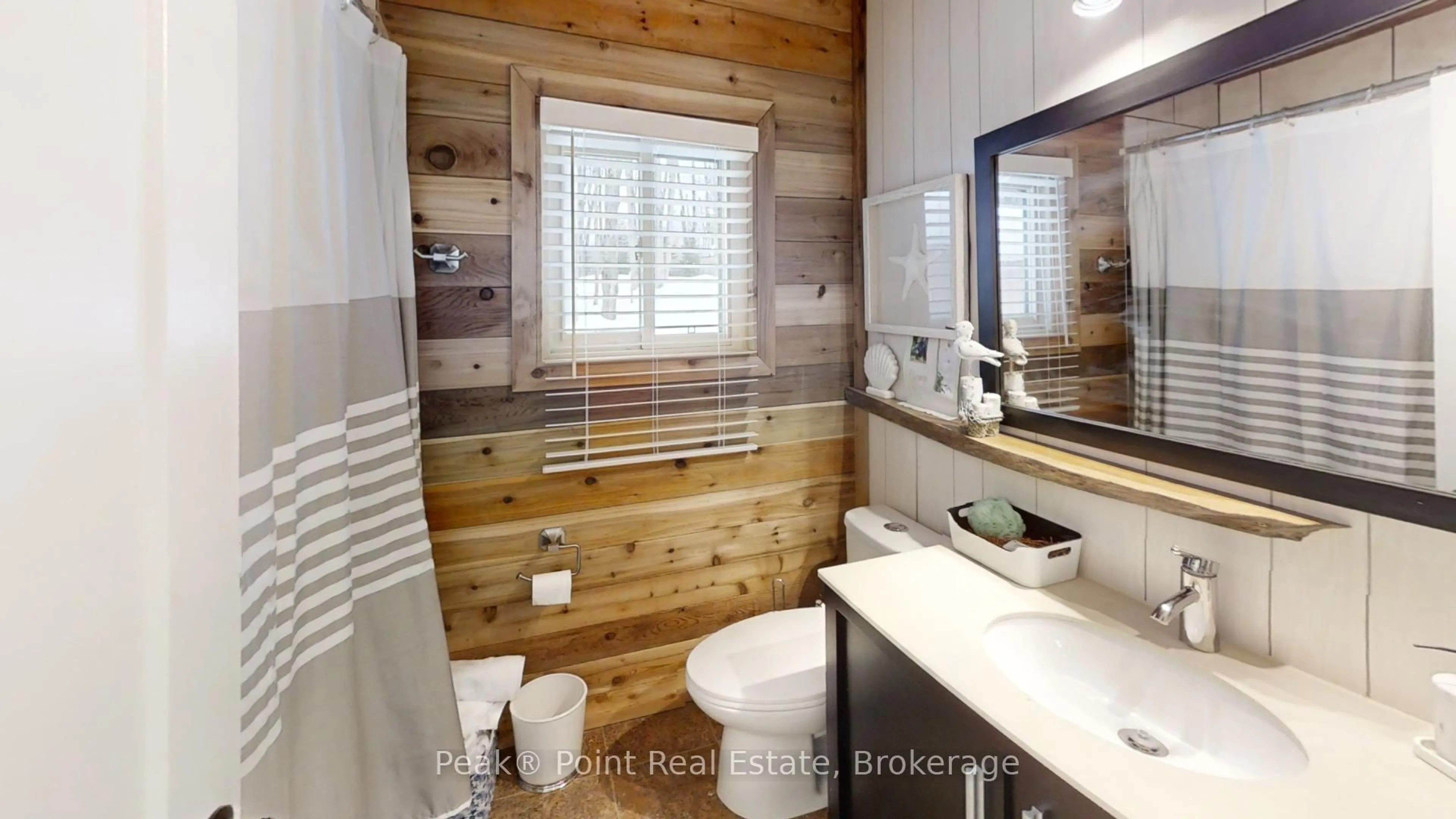 Standard bathroom, wood/laminate floor for 610 Fifth St, South Bruce Peninsula Ontario N0H 2G0