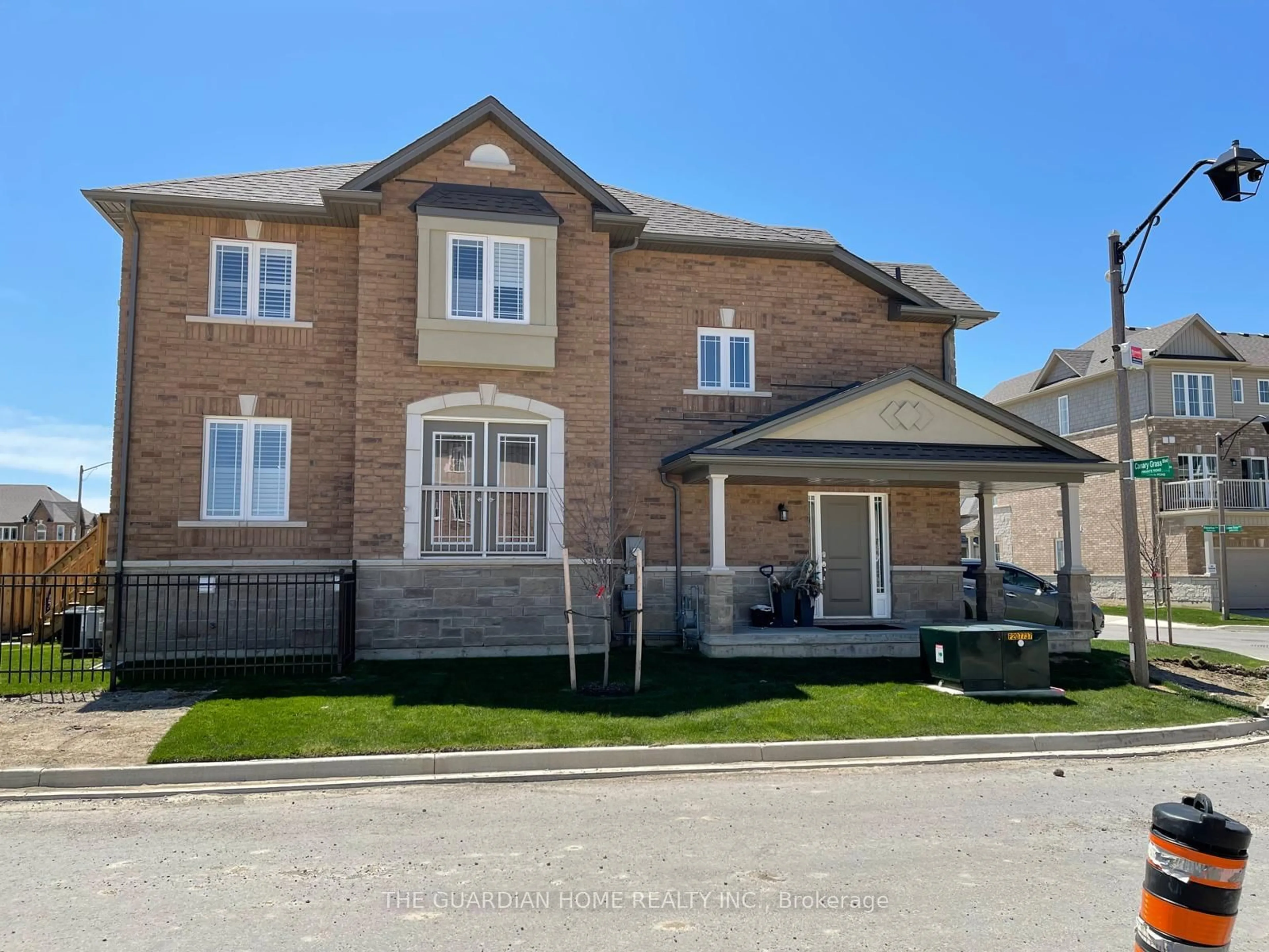 Home with brick exterior material, street for 8 Canary Grass Blvd, Hamilton Ontario L8J 3H5