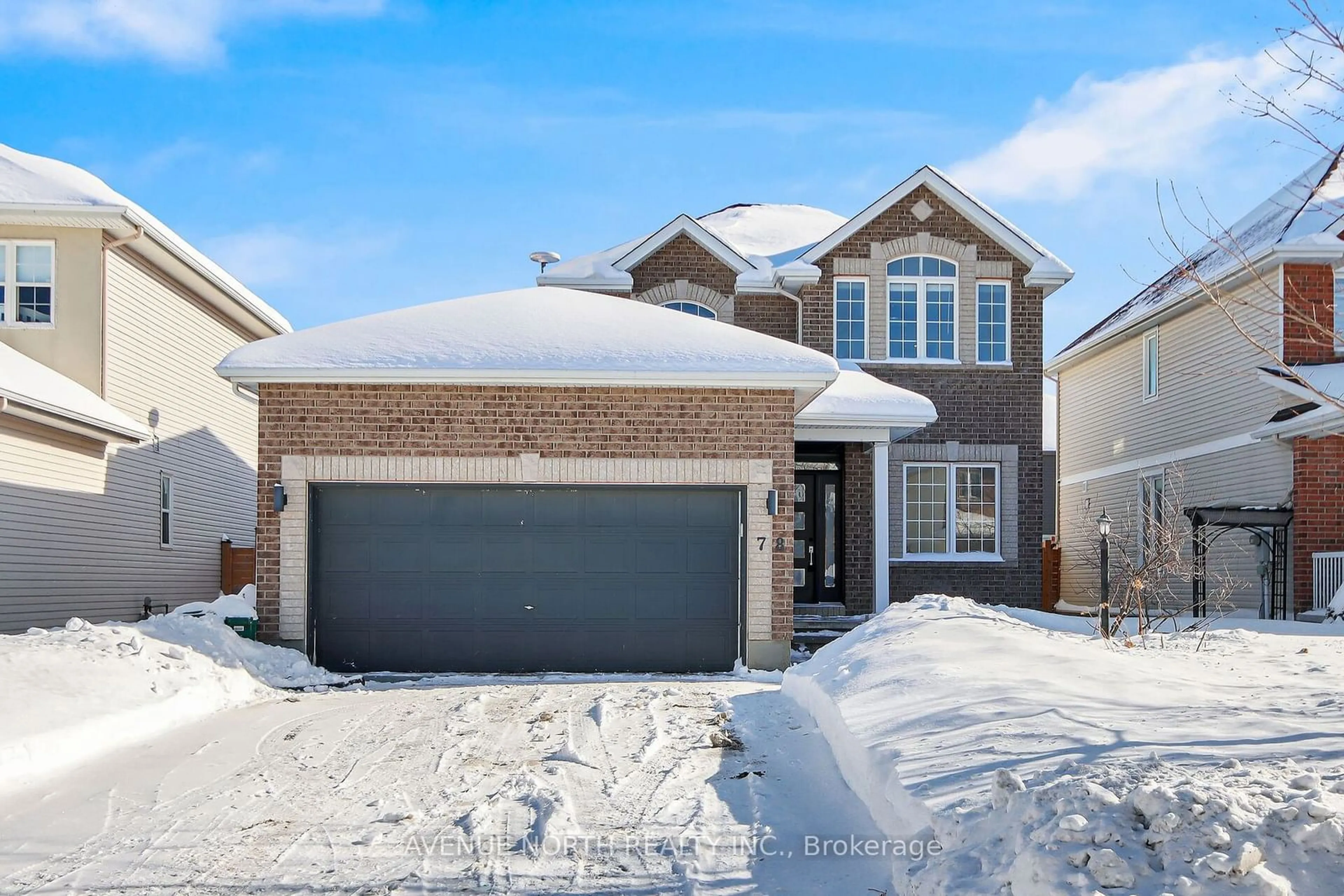 Home with brick exterior material, street for 78 Friendly Cres, Stittsville - Munster - Richmond Ontario K2S 2B5