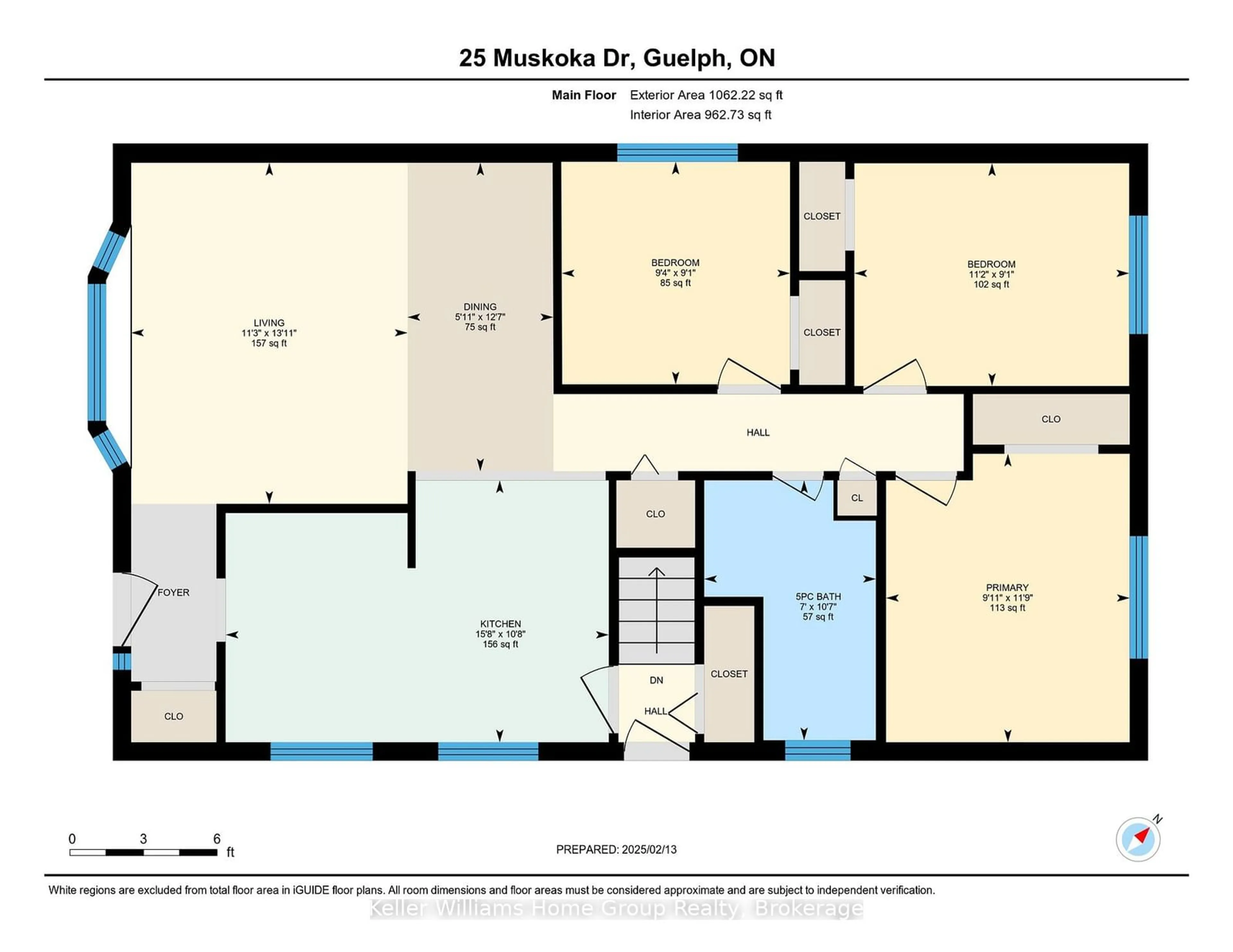 Floor plan for 25 Muskoka Dr, Guelph Ontario N1E 6E1