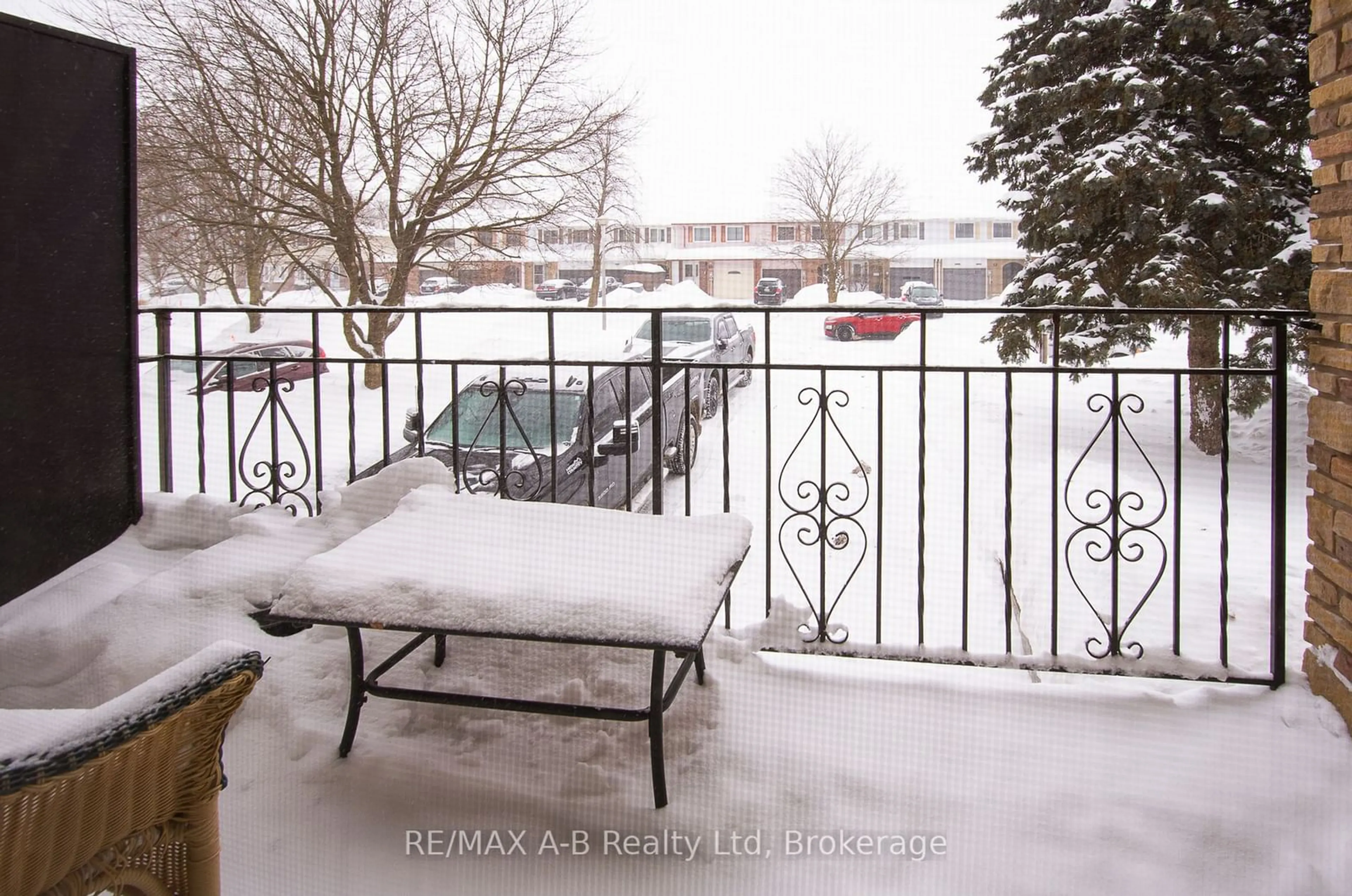 Balcony in the apartment, street for 31 Dickens Pl, Stratford Ontario N5A 7G1