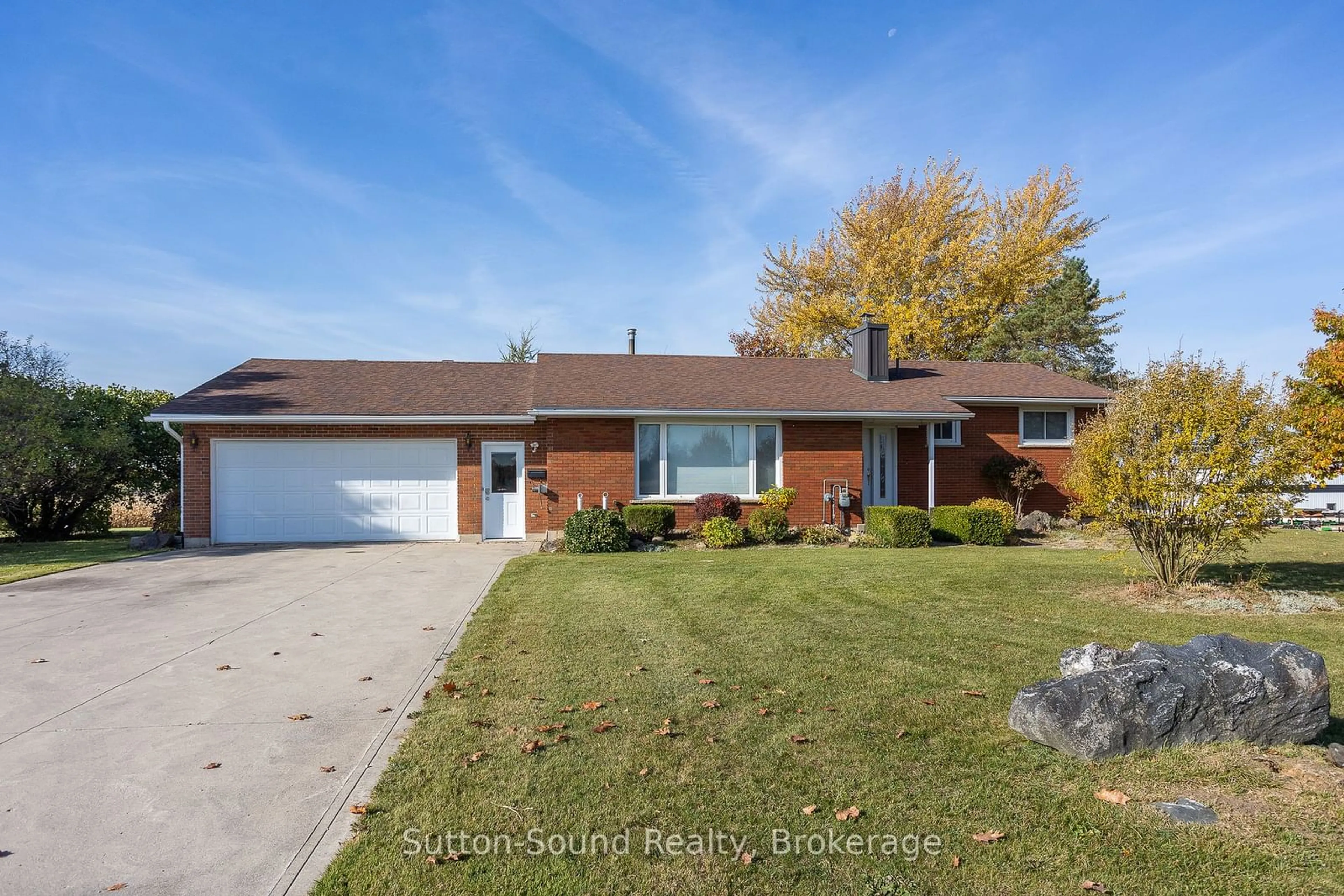 Home with brick exterior material, street for 316820 Highway 6 High, Chatsworth Ontario N0H 1G0