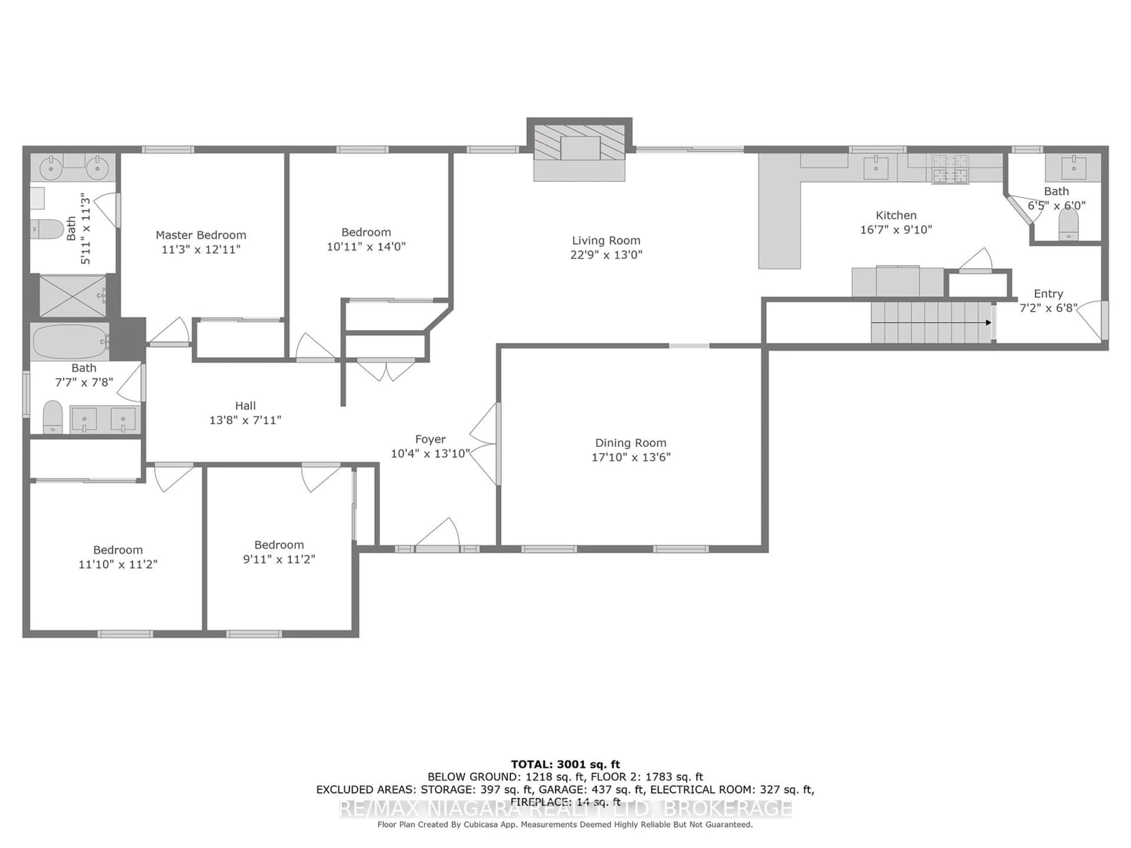 Floor plan for 275 Knoll St, Port Colborne Ontario L3K 5B8