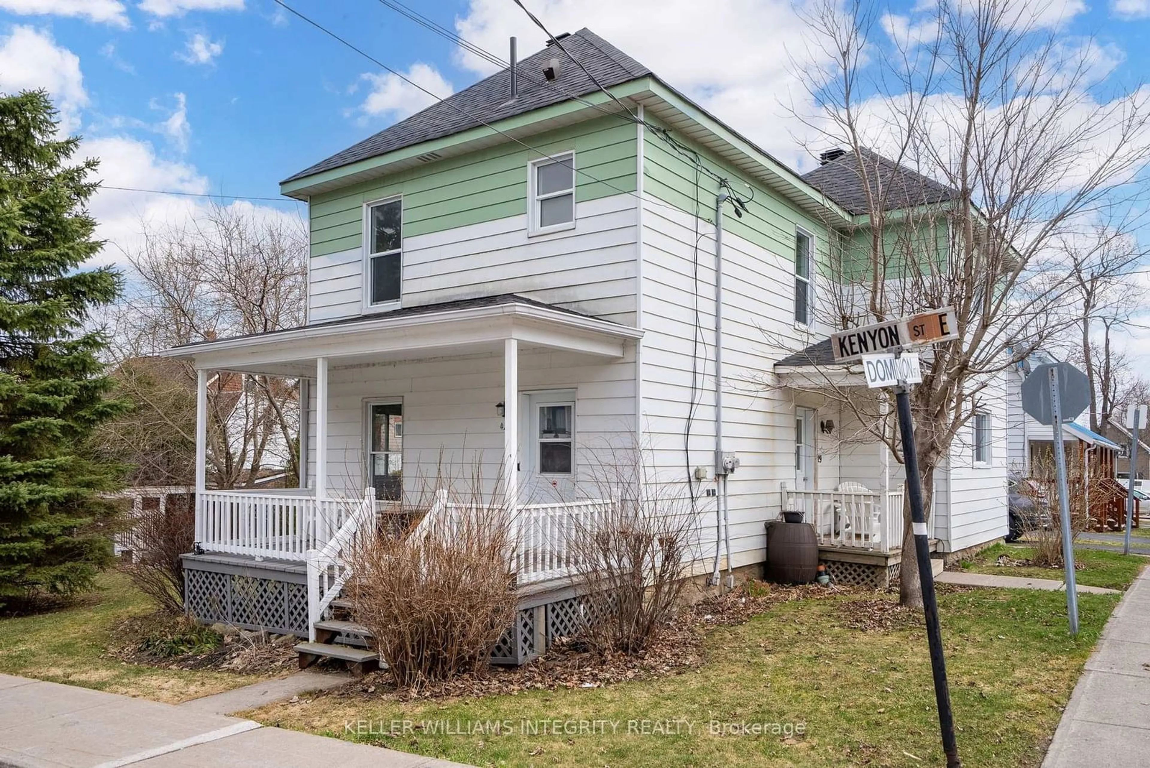 Home with vinyl exterior material, street for 42 Kenyon St, North Glengarry Ontario K0C 1A0