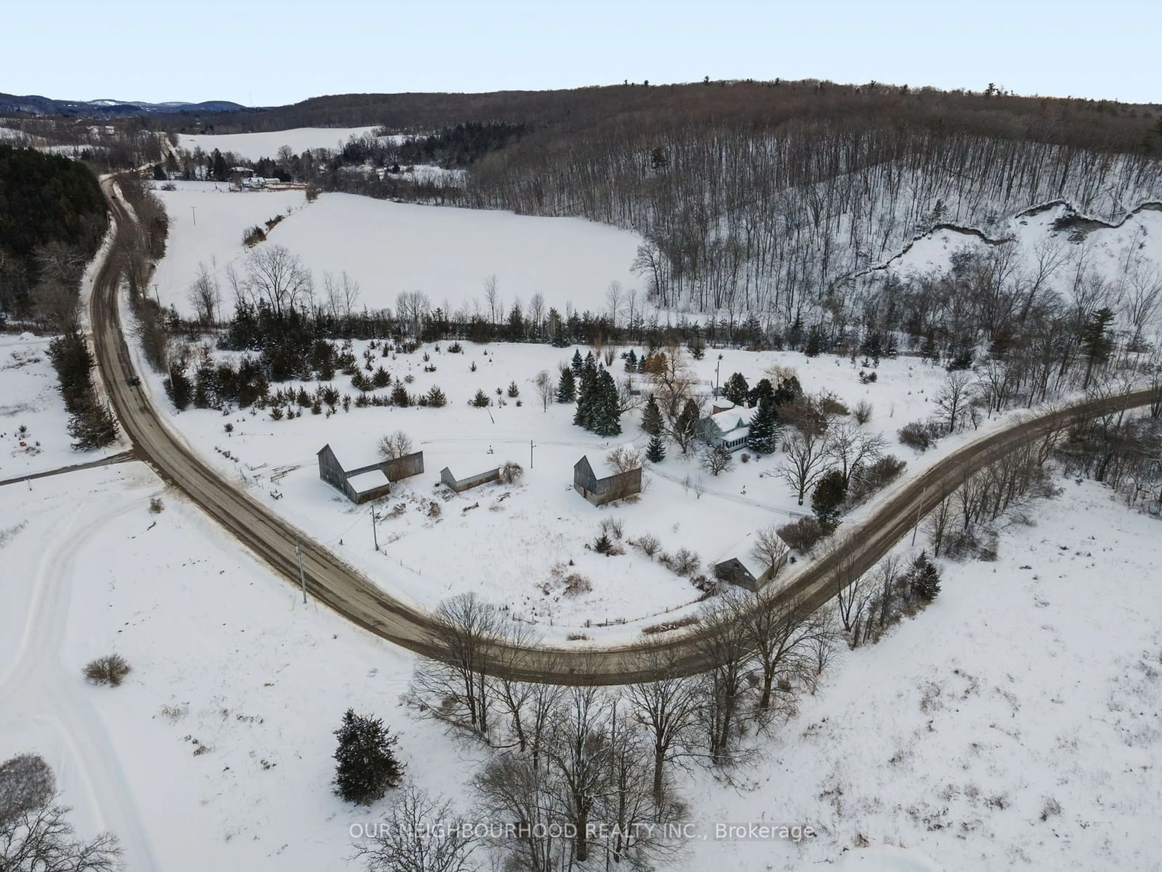 A pic from outside/outdoor area/front of a property/back of a property/a pic from drone, street for 1109 Glen Ross Rd, Quinte West Ontario K0K 2C0