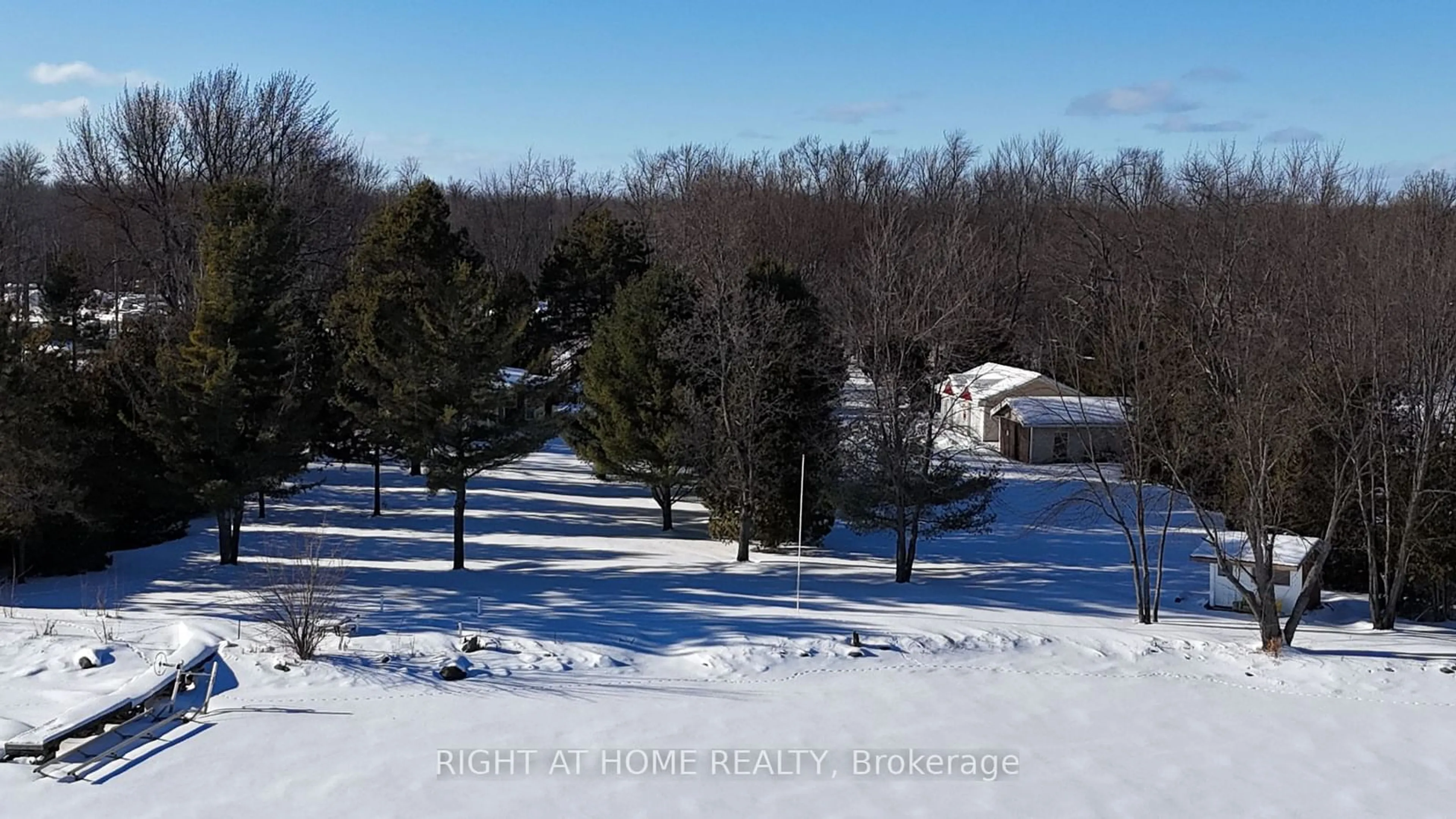 A pic from outside/outdoor area/front of a property/back of a property/a pic from drone, unknown for 126 Glenrock Rd, West Nipissing Ontario P2B 2M5