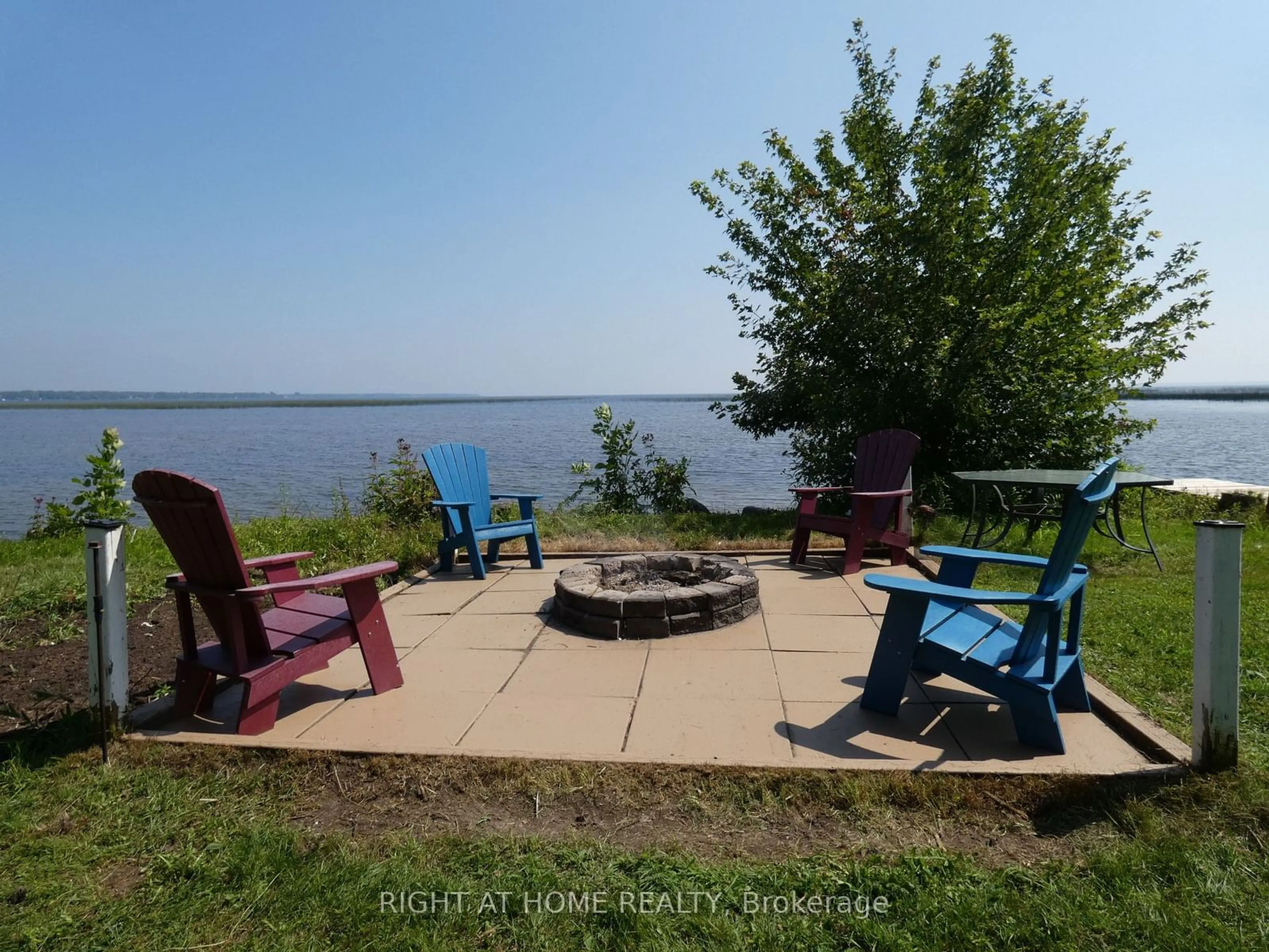 Patio, water/lake/river/ocean view for 126 Glenrock Rd, West Nipissing Ontario P2B 2M5