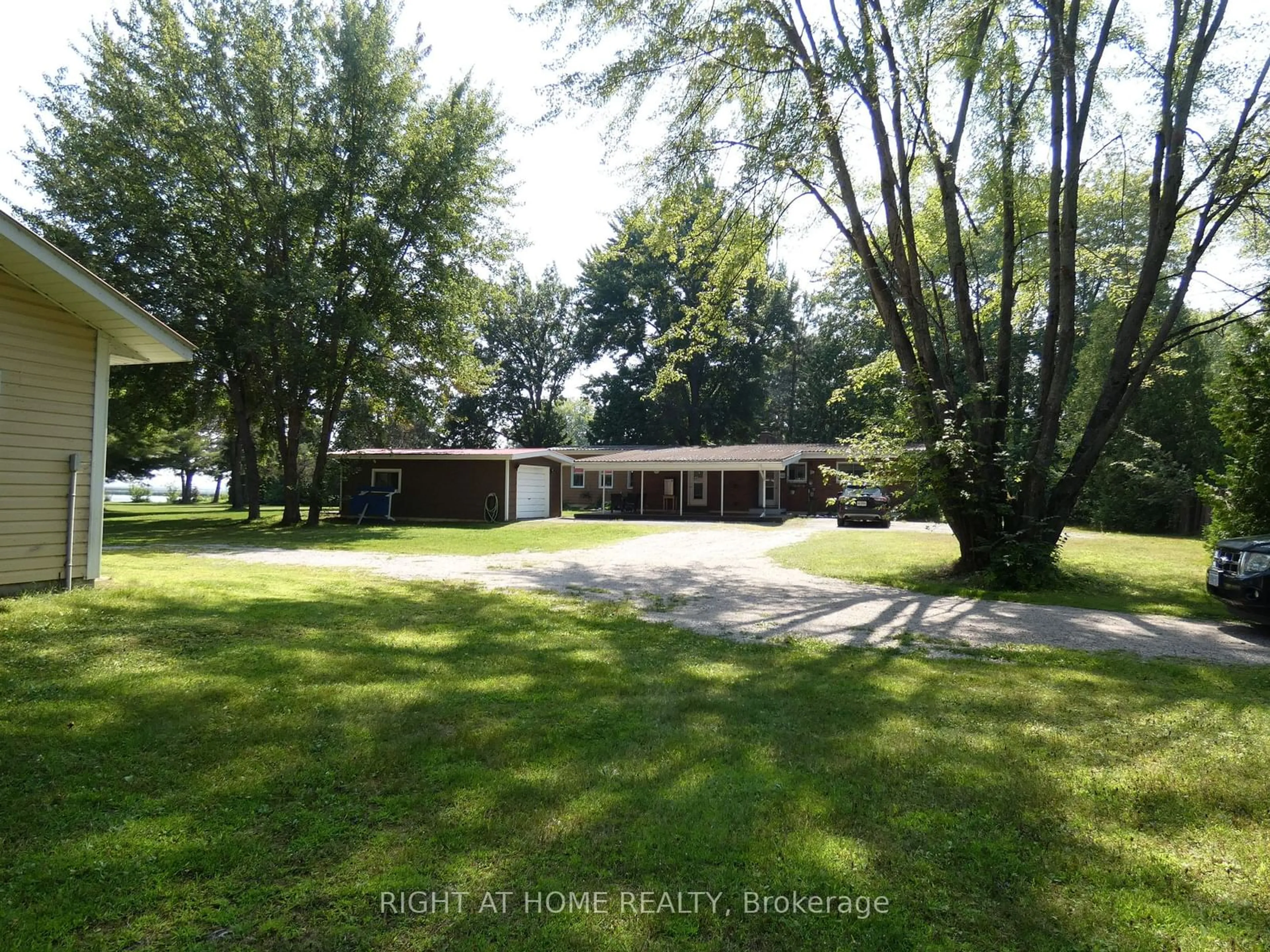 A pic from outside/outdoor area/front of a property/back of a property/a pic from drone, water/lake/river/ocean view for 126 Glenrock Rd, West Nipissing Ontario P2B 2M5