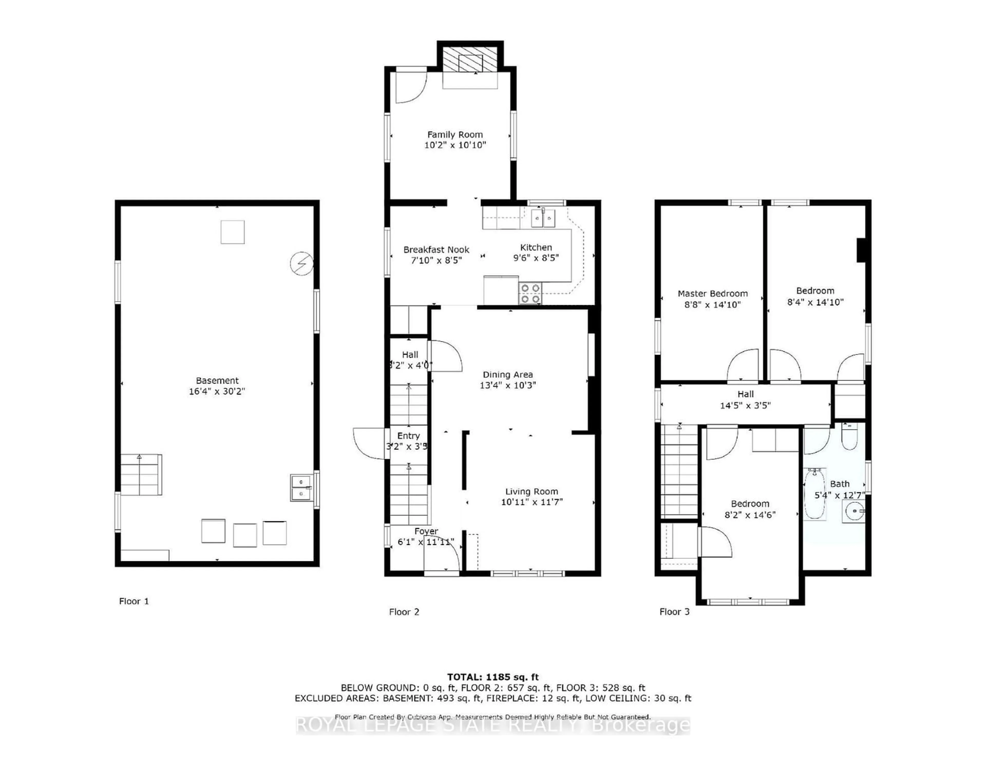 Floor plan for 50 Alpine Ave, Hamilton Ontario L9A 1A5