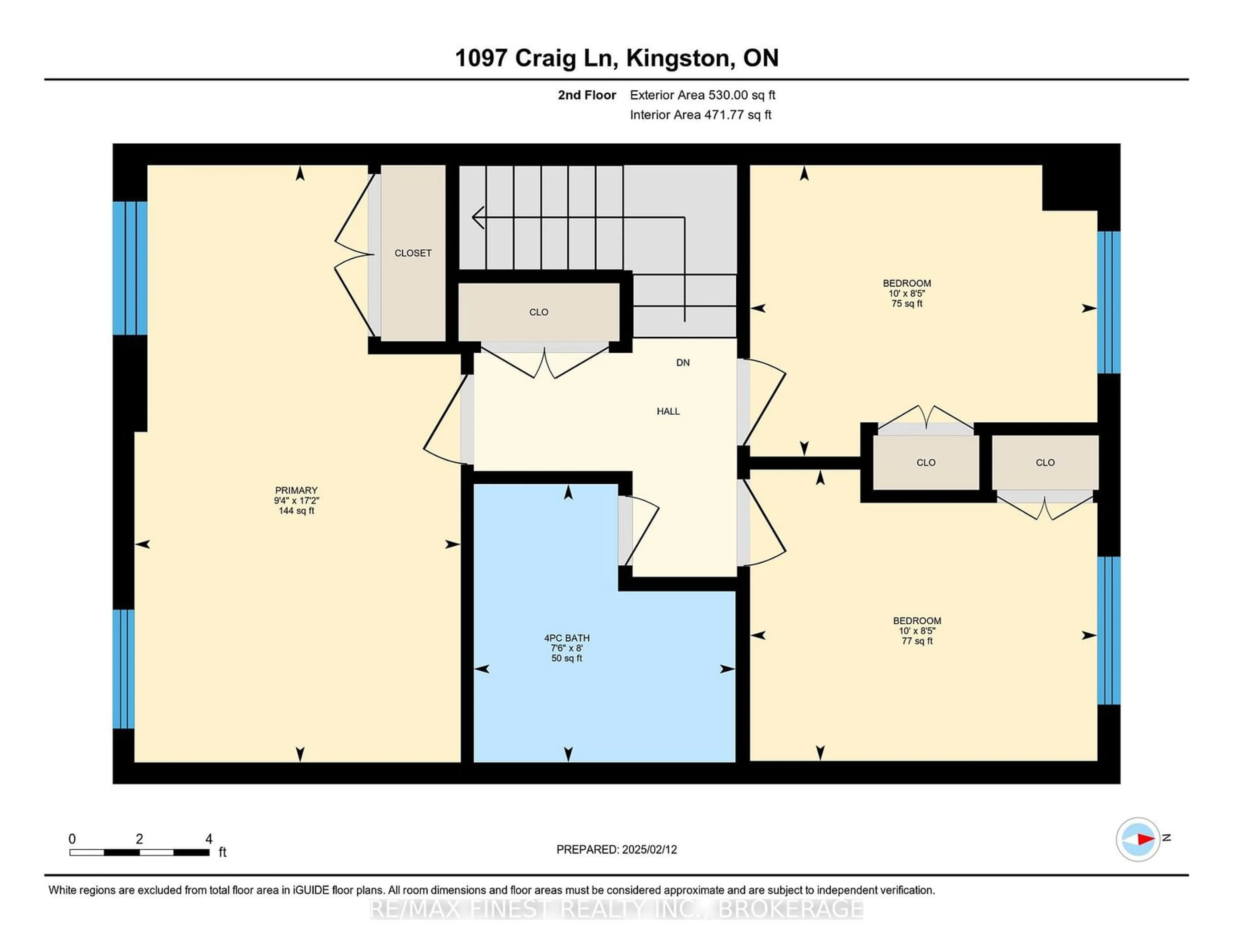 Floor plan for 1097 Craig Lane, Kingston Ontario K7M 7W6