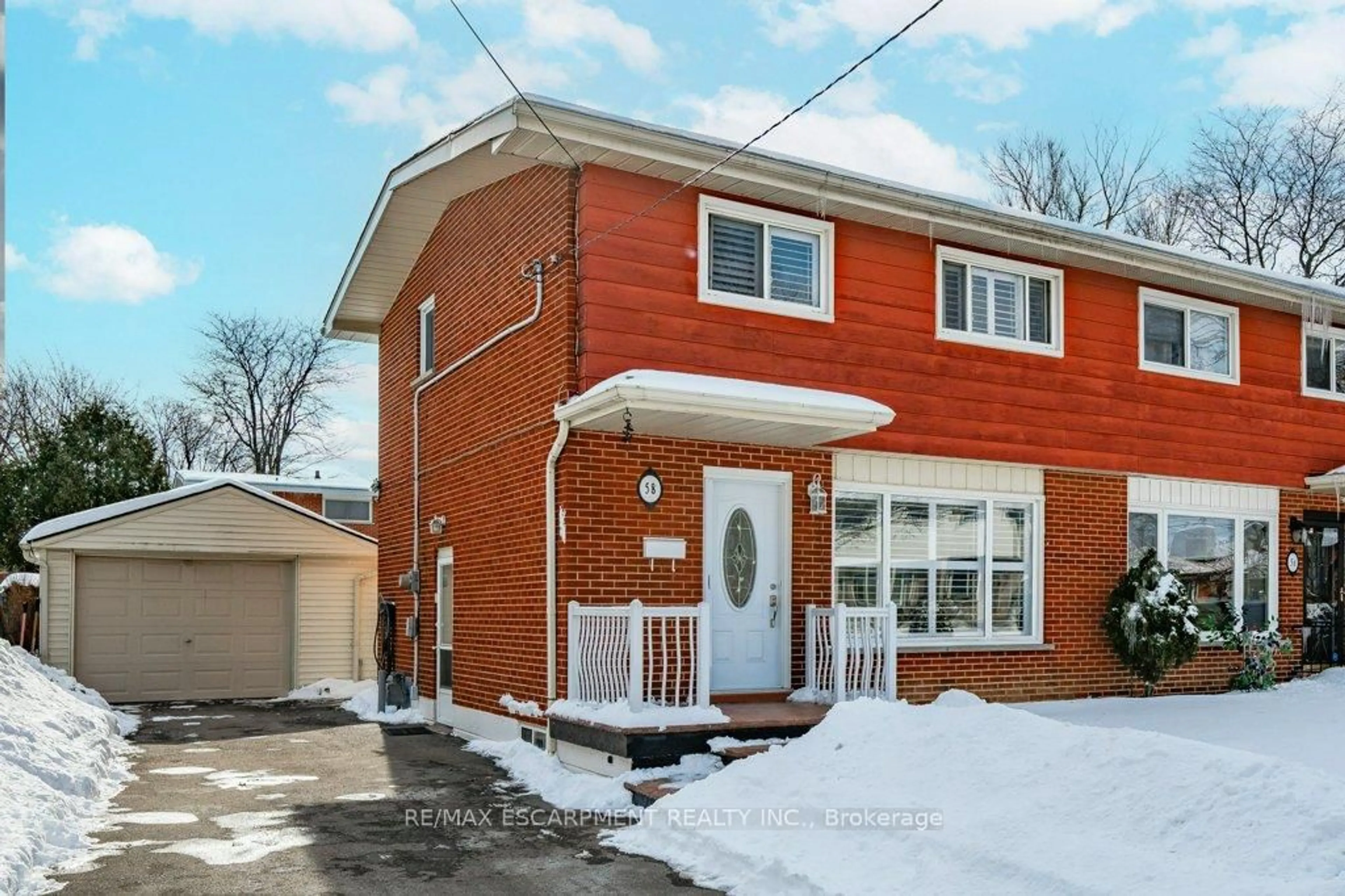 Home with brick exterior material, street for 58 Luscombe St, Hamilton Ontario L9A 2J8