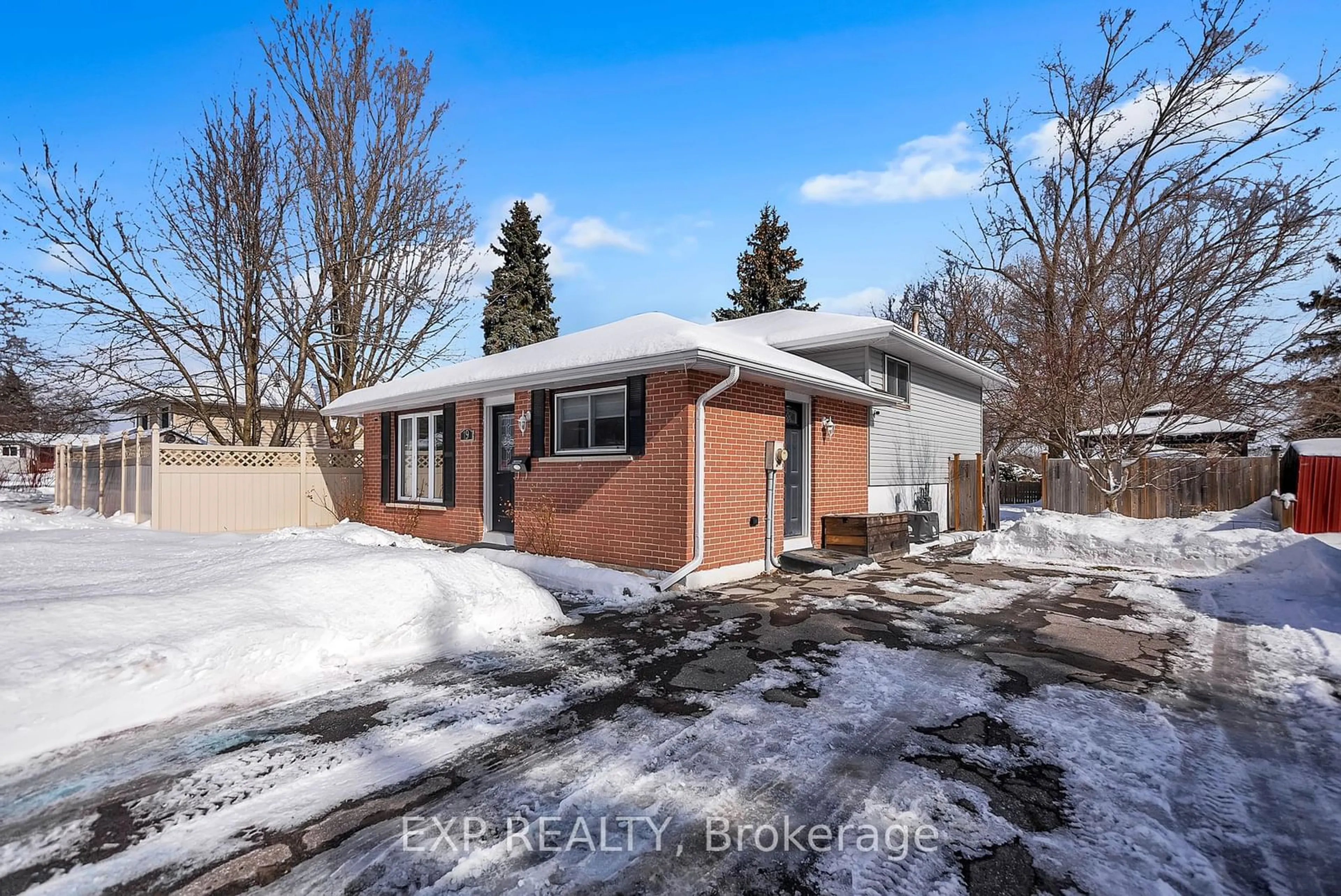 Home with brick exterior material, street for 19 Cory Cres, Quinte West Ontario K8V 5W7