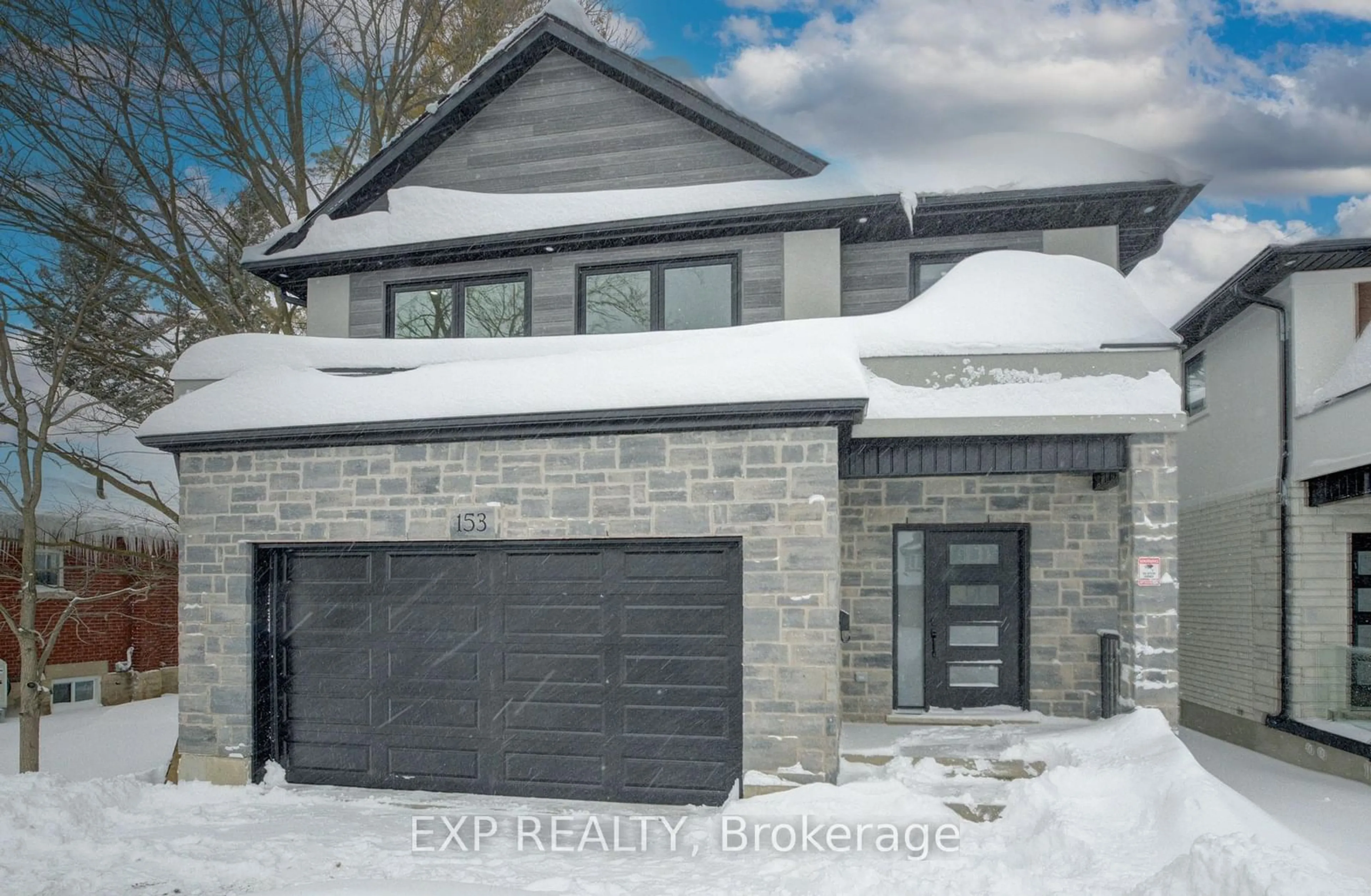 Home with brick exterior material, street for 153 Cityview Dr, Guelph Ontario N1E 6Y7