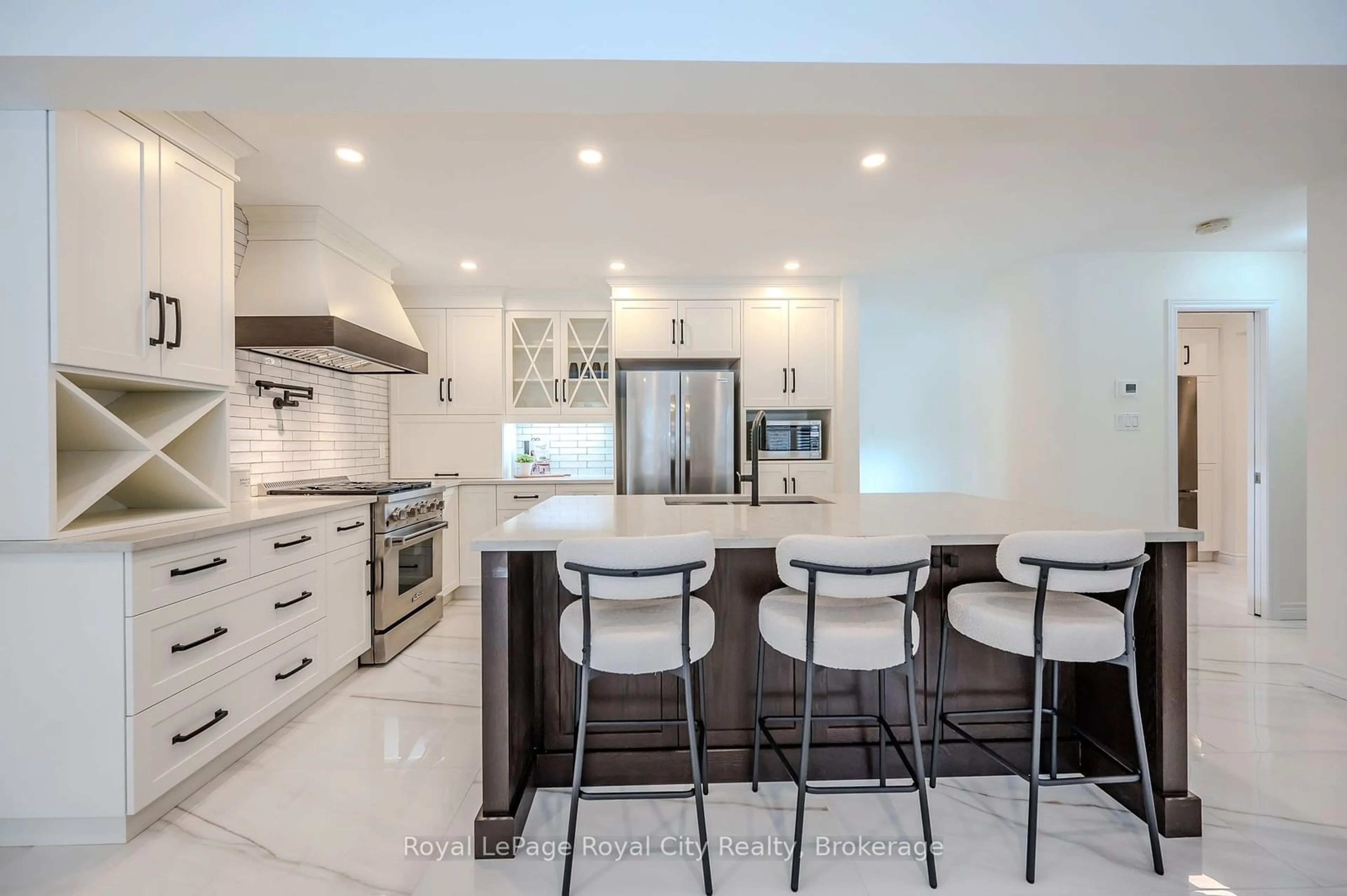 Contemporary kitchen, ceramic/tile floor for 7 Elderberry Crt, Guelph Ontario N1L 1K3