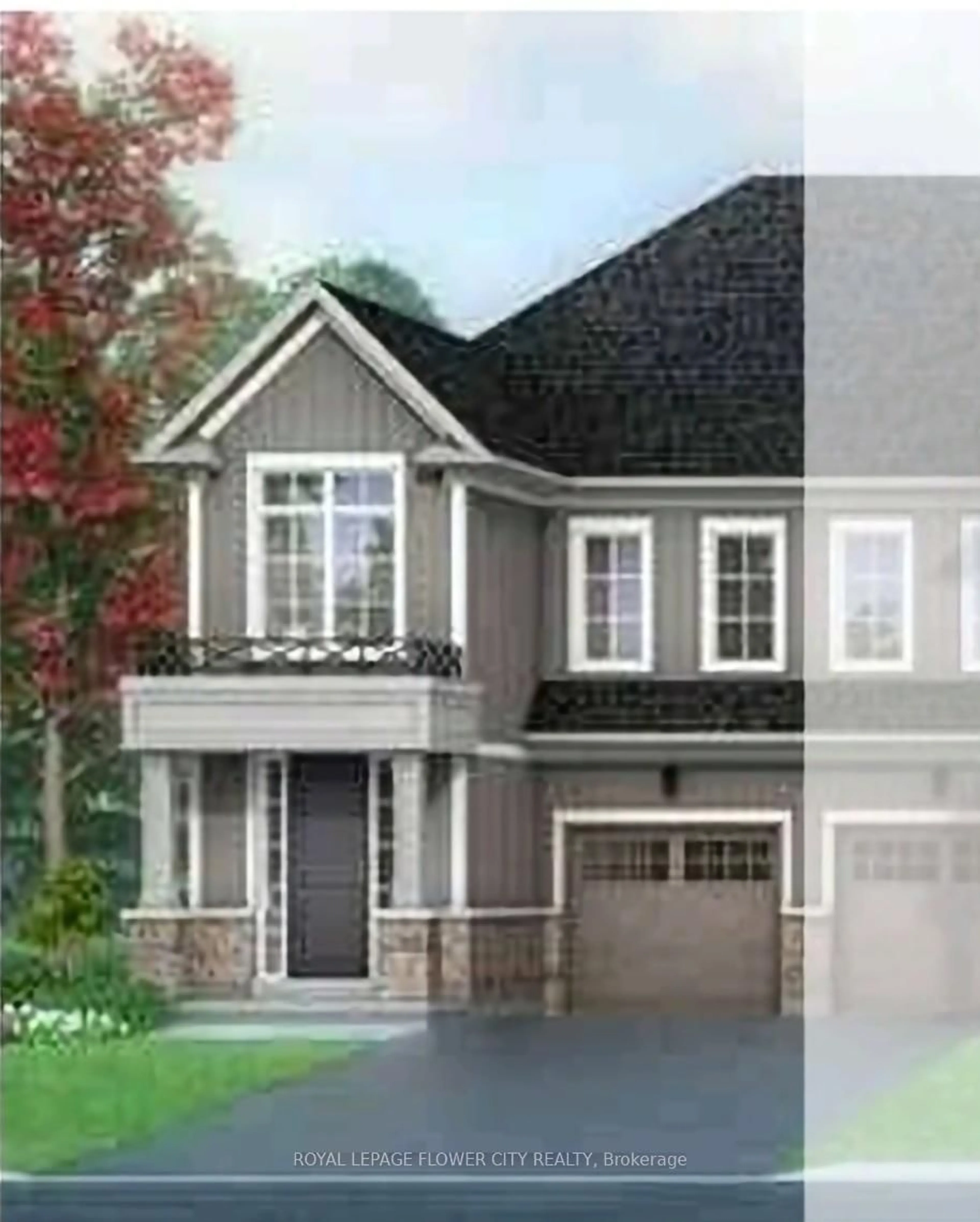 Home with vinyl exterior material, street for Lot 211-1 Wright Rd, Erin Ontario N0B 1T0