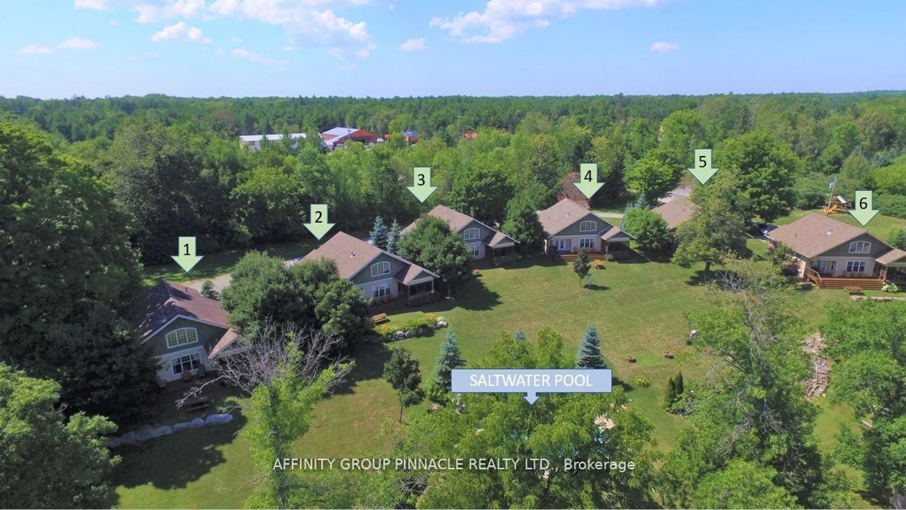 A pic from outside/outdoor area/front of a property/back of a property/a pic from drone, unknown for 6 Goldrock Rd #2-7-1, Kawartha Lakes Ontario K0M 1K0