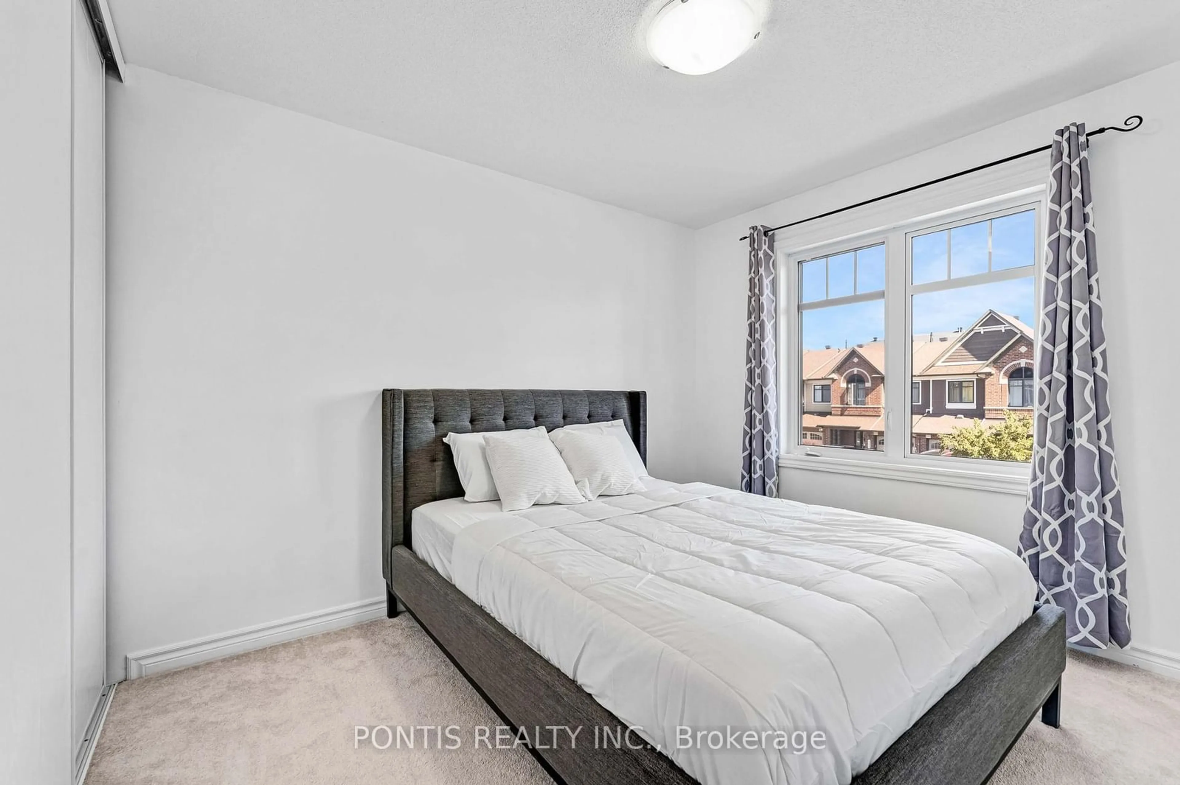 Bedroom with bed, carpet floor for 161 Lerta Way, Orleans - Cumberland and Area Ontario K4A 0W5