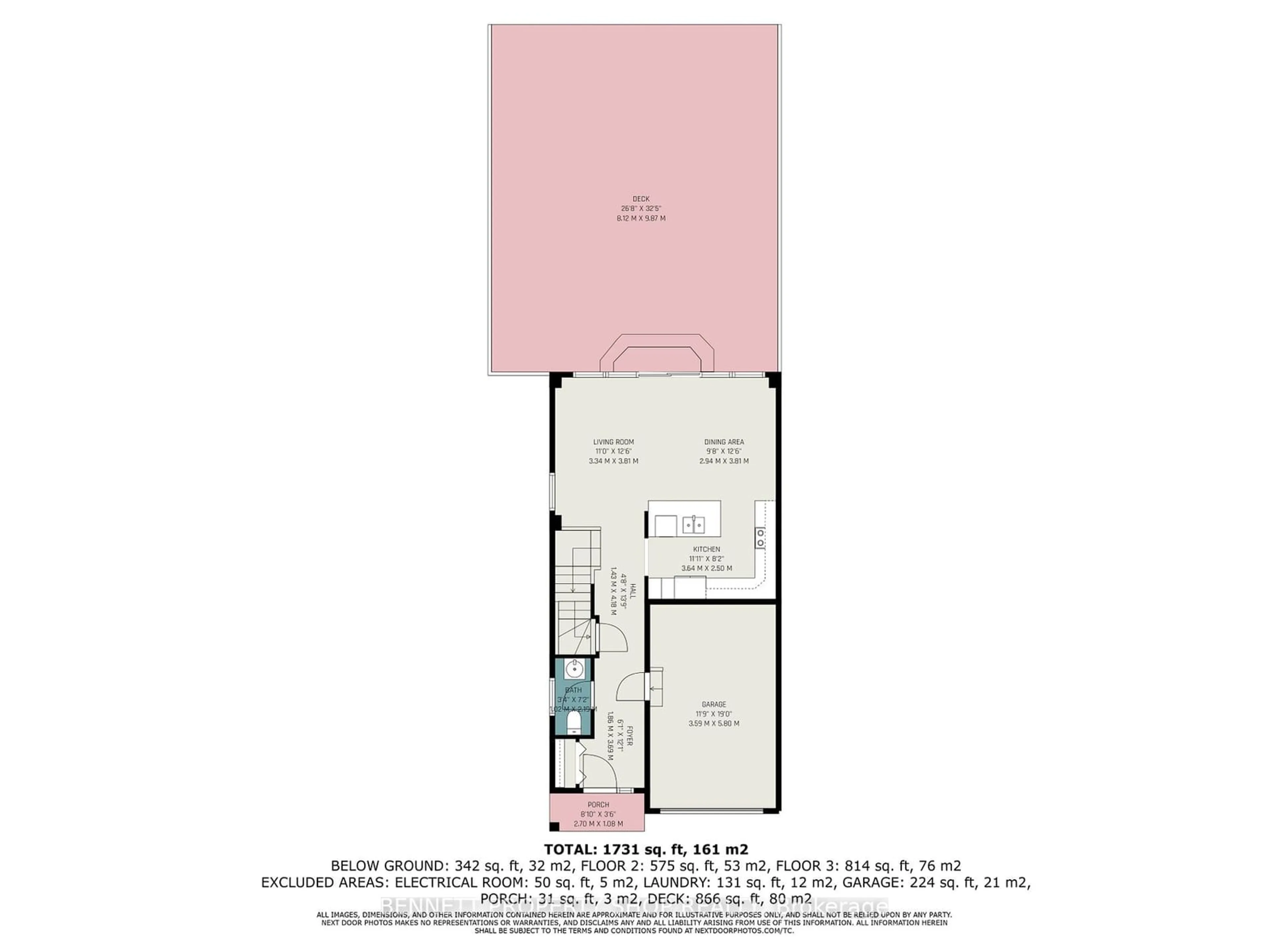 Floor plan for 107 Bandelier Way, Stittsville - Munster - Richmond Ontario K2S 0C3