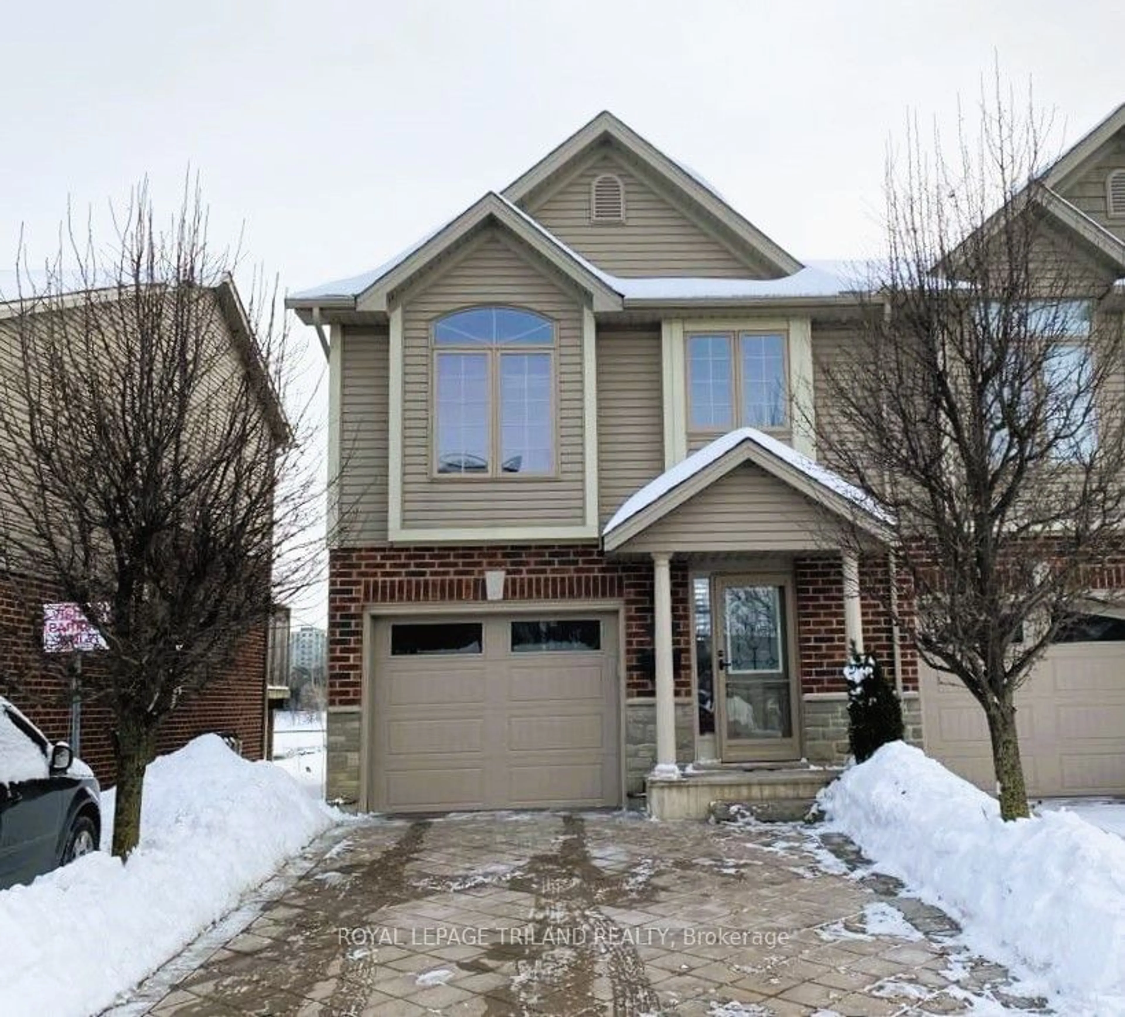 Home with brick exterior material, street for 2145 North Routledge Park #37, London Ontario N6G 0J8