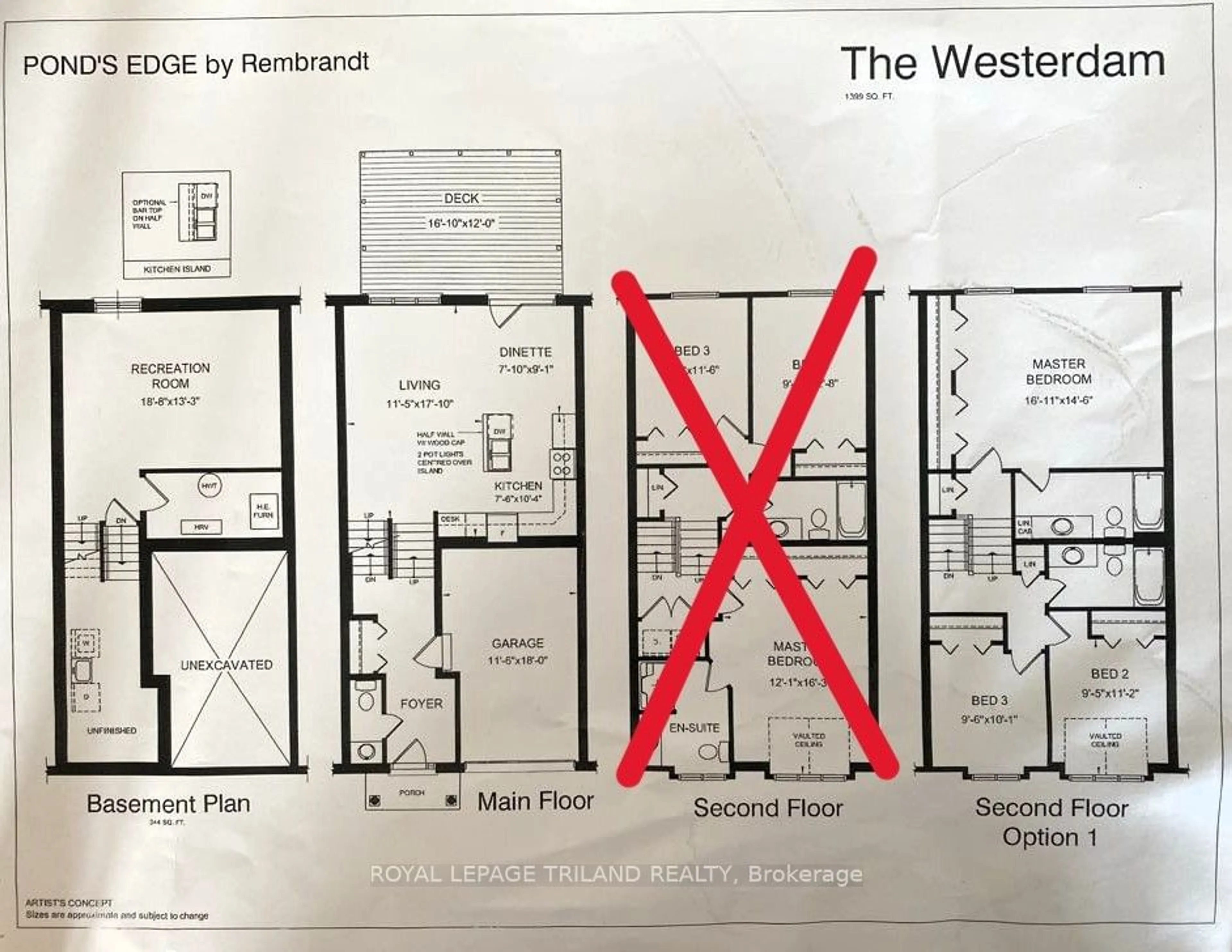 Floor plan for 2145 North Routledge Park #37, London Ontario N6G 0J8