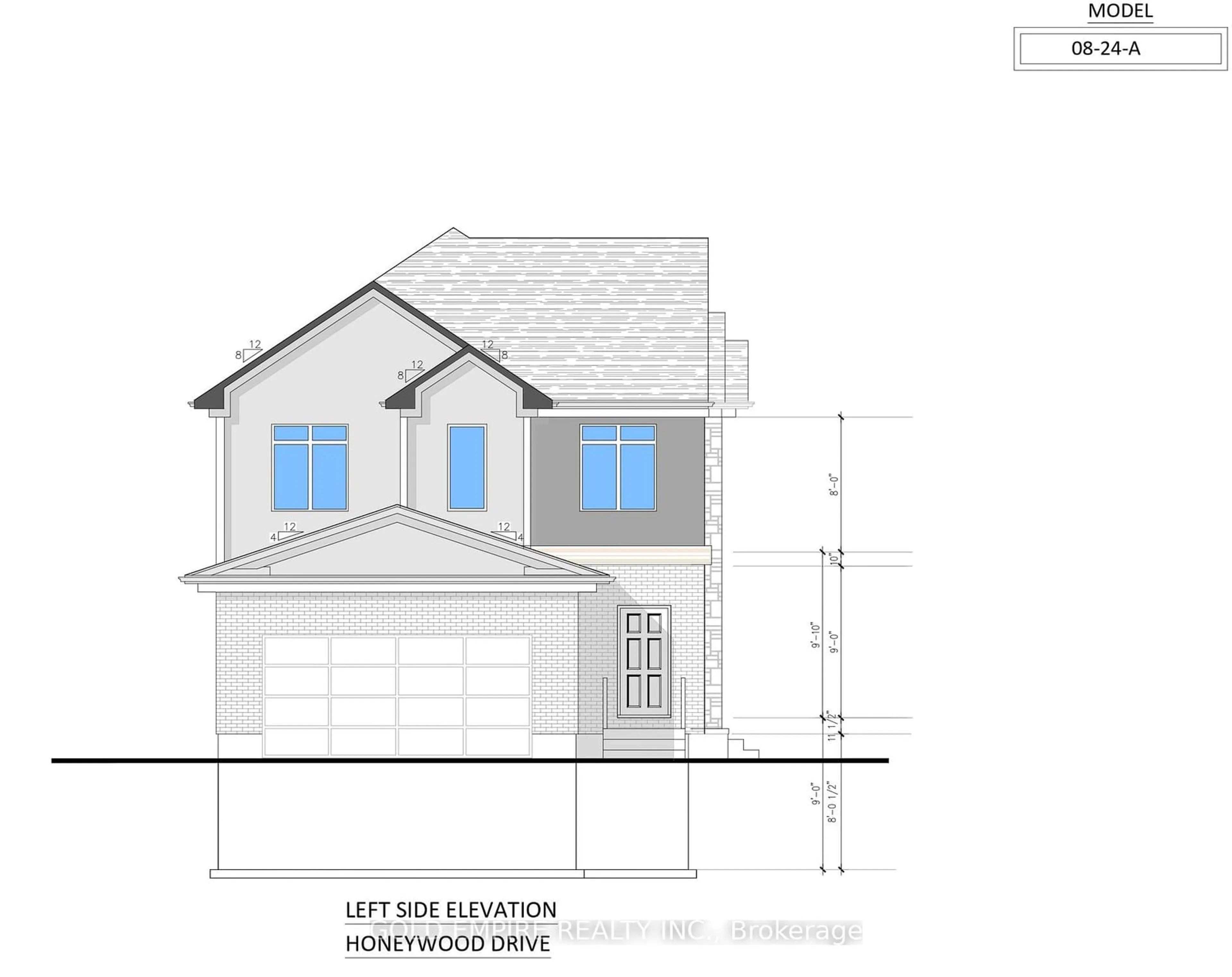 Floor plan for 1138 HONEYWOOD Dr #LOT 144, London Ontario N6M 0M2