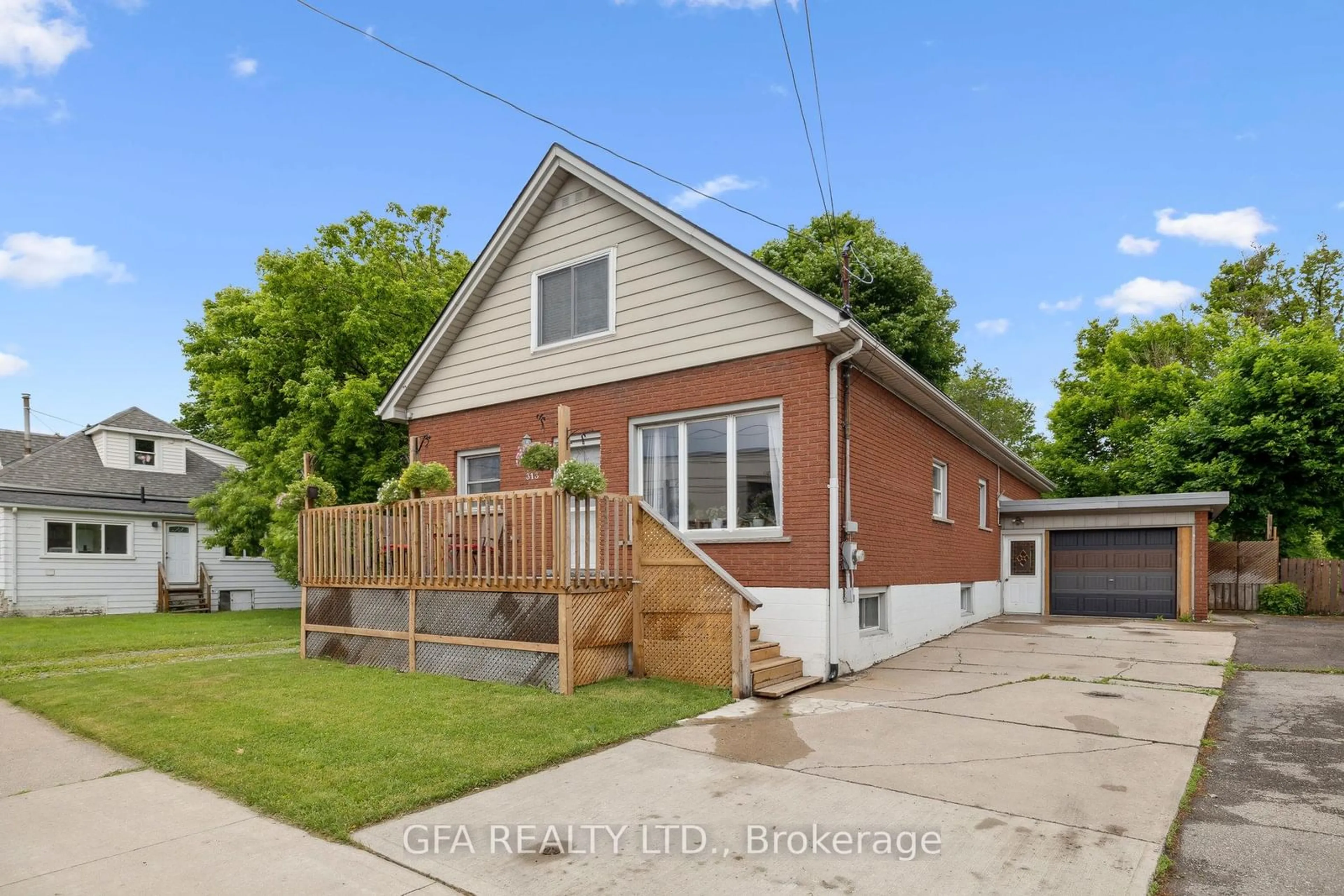 Home with brick exterior material, street for 313 Upper Gage Ave, Hamilton Ontario L8V 4H6