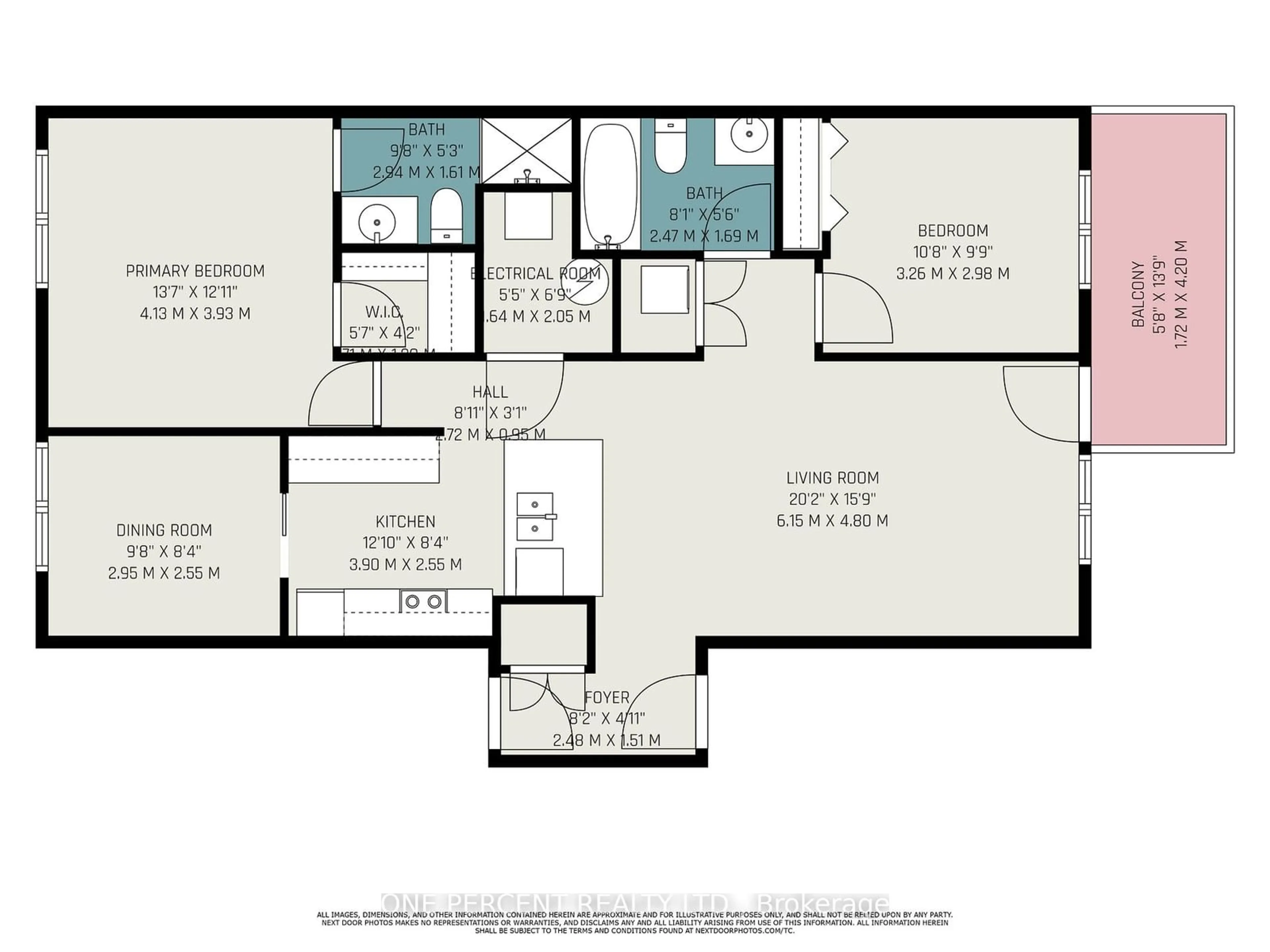 Floor plan for 1030 Beryl Private #E, Blossom Park - Airport and Area Ontario K1V 2M4