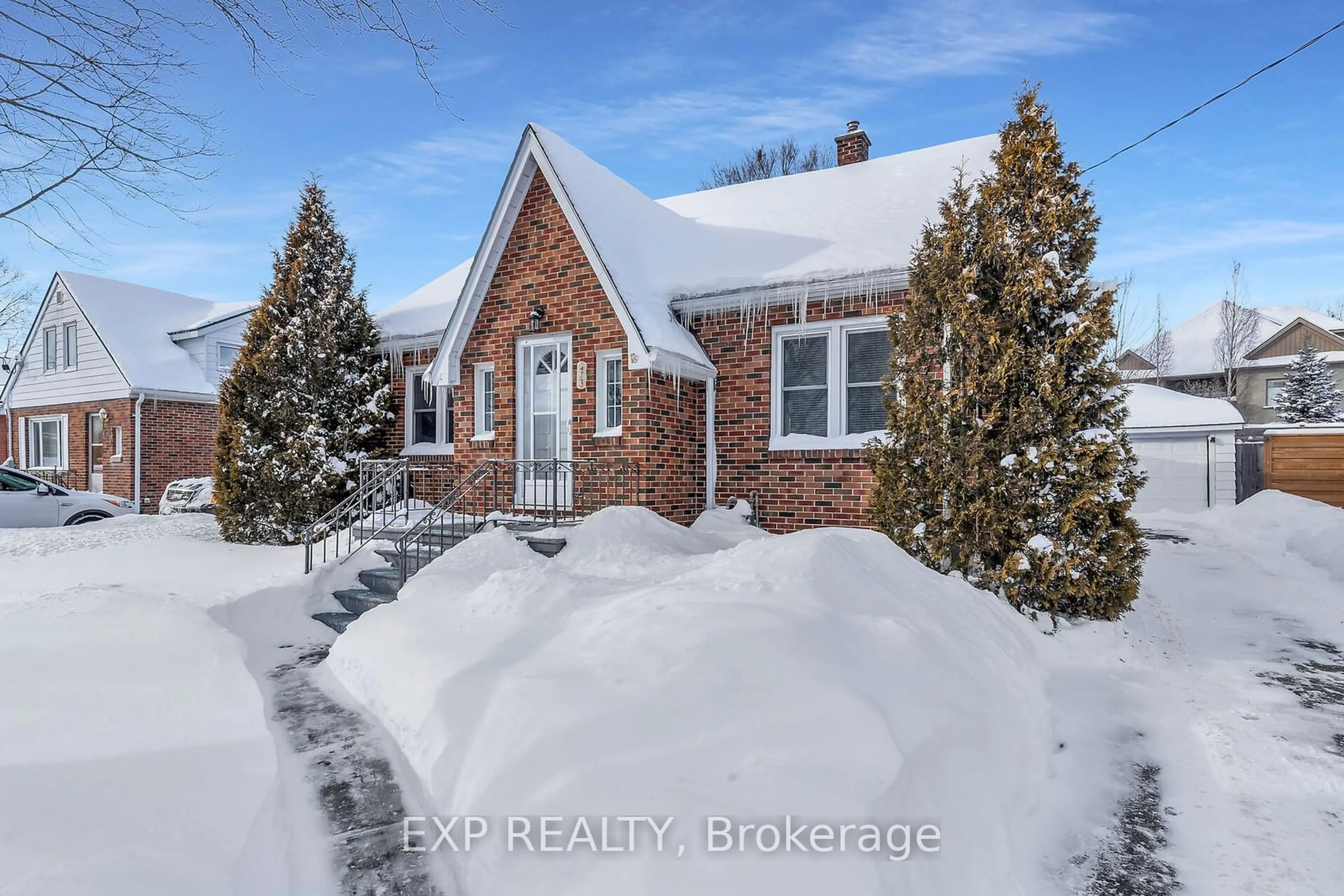 Home with brick exterior material, street for 473 Brant St, Woodstock Ontario N4S 5J3