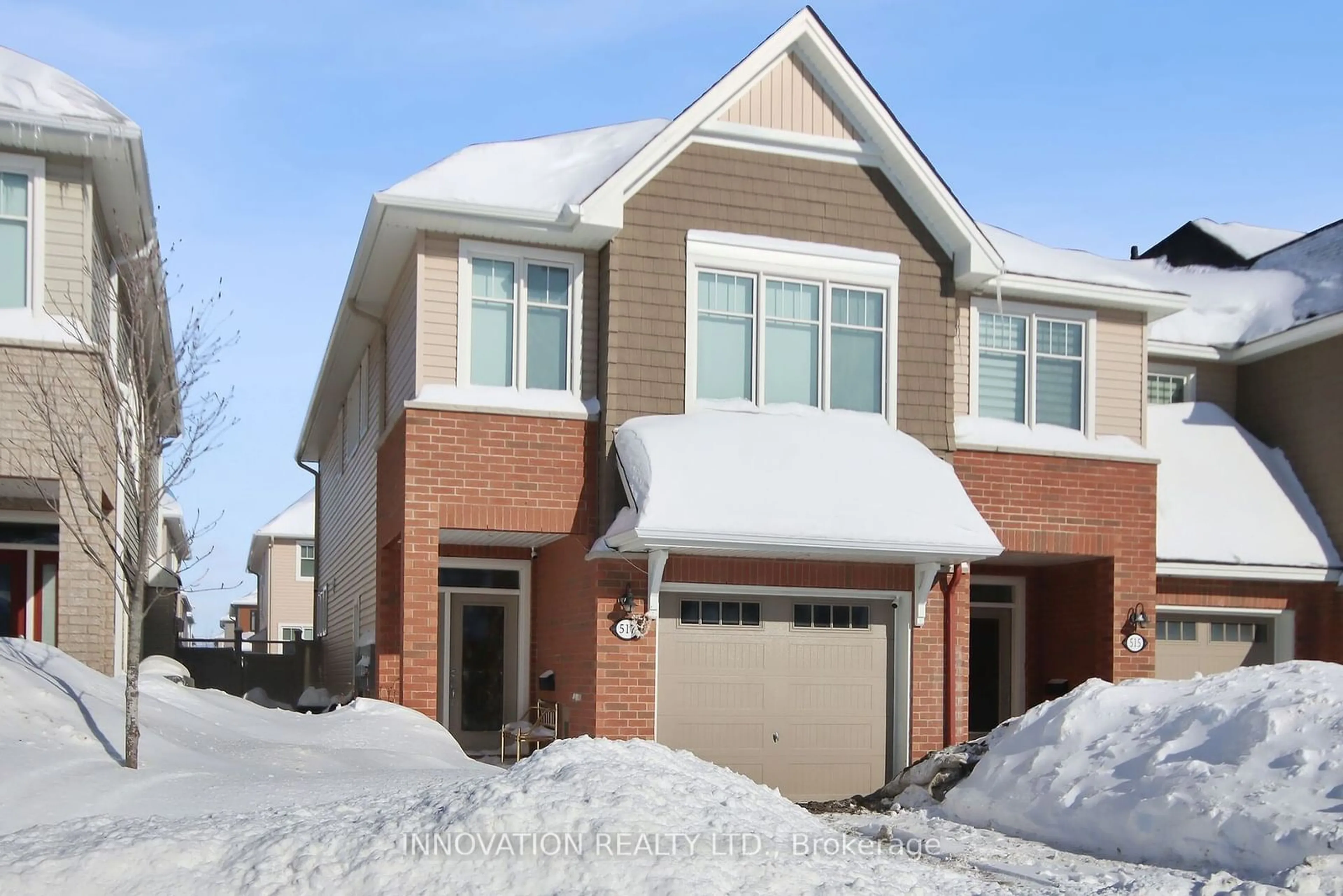 Home with brick exterior material, street for 517 Muscari St, Blossom Park - Airport and Area Ontario K1T 0S3