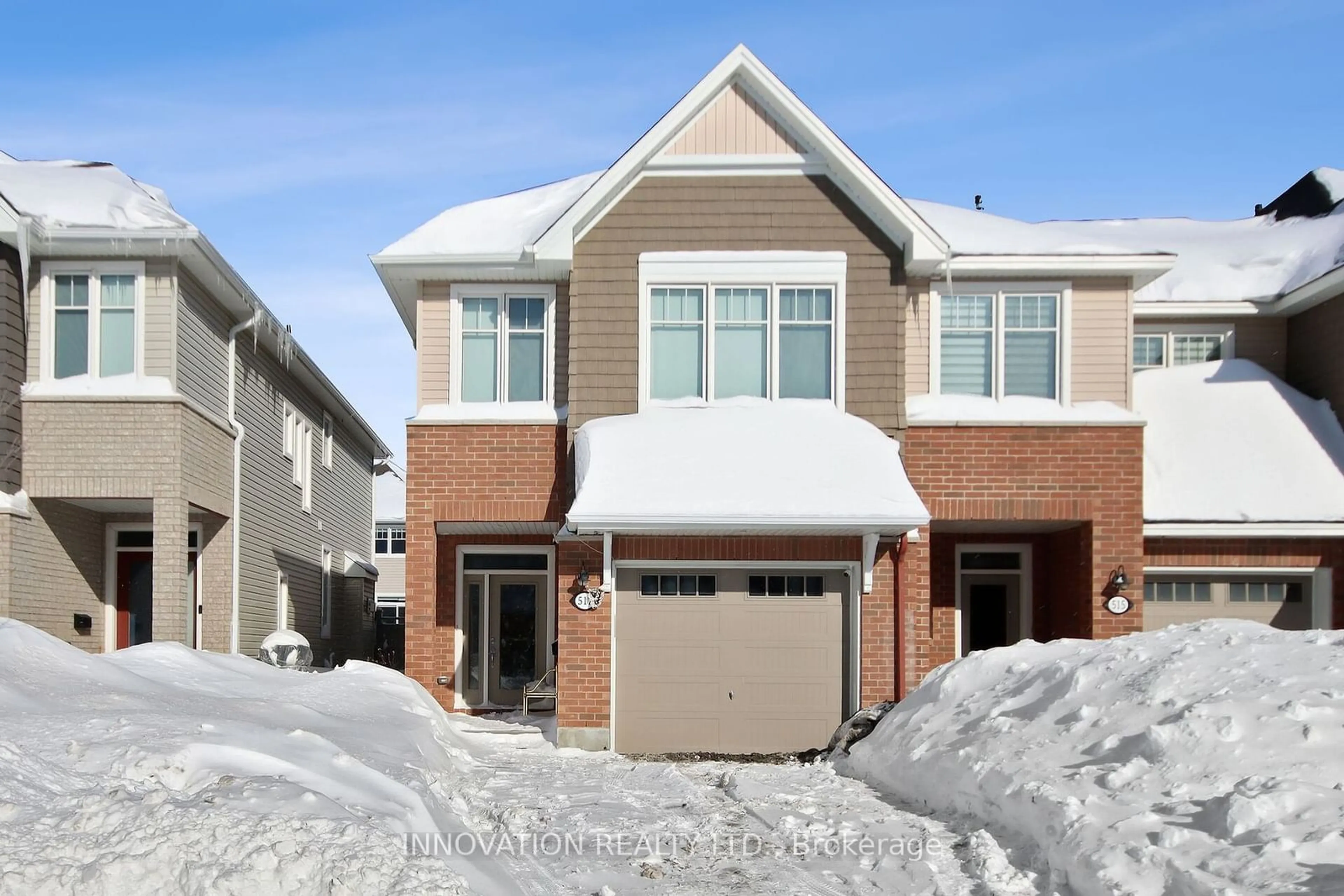 Home with brick exterior material, street for 517 Muscari St, Blossom Park - Airport and Area Ontario K1T 0S3