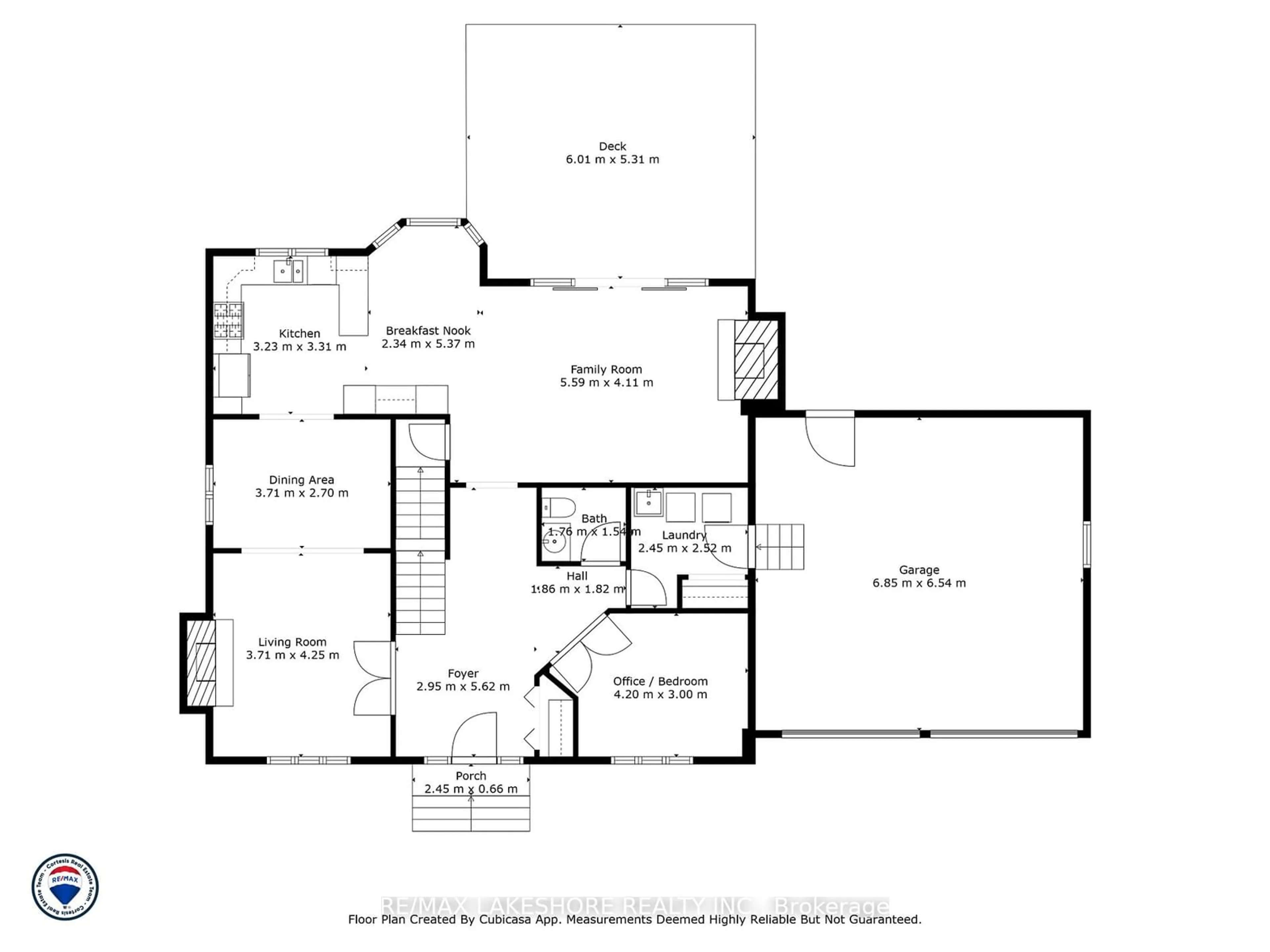 Floor plan for 46 Stoneridge Rd, Hamilton Township Ontario K9A 4J9