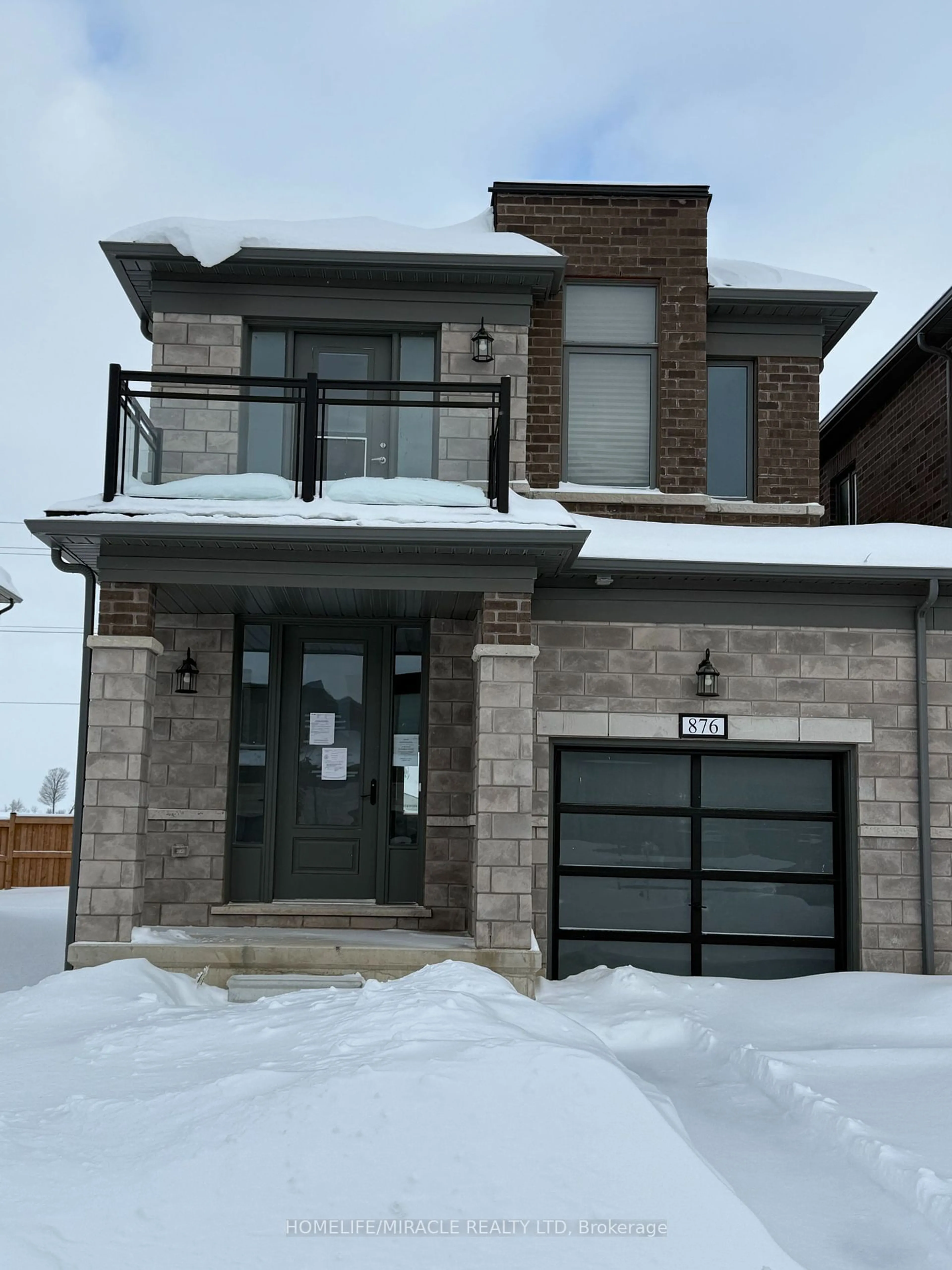 Home with brick exterior material, street for 876 Sobeski Ave, Woodstock Ontario N4T 0P2