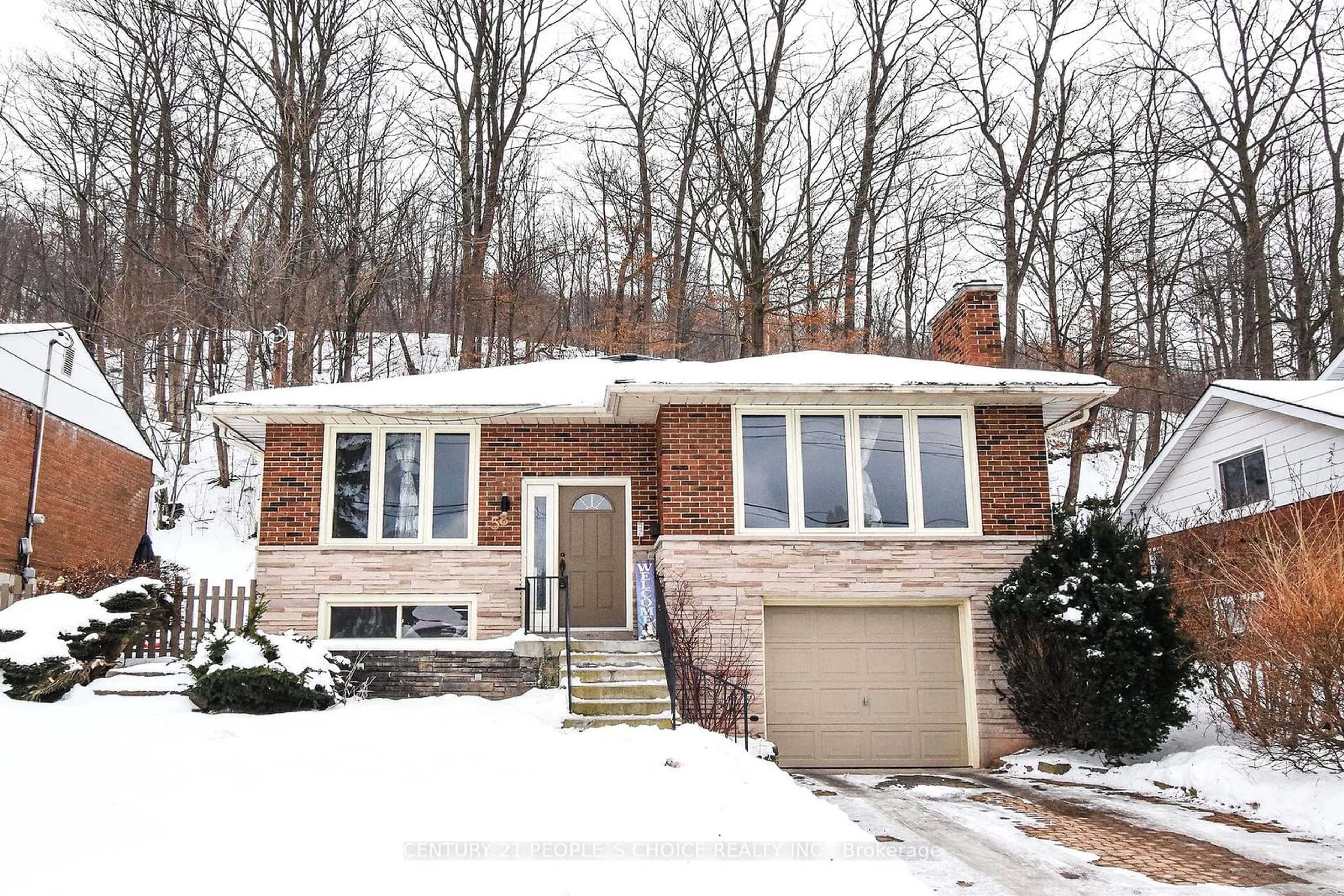 Home with brick exterior material, street for 58 Brentwood Dr, Hamilton Ontario L8G 2W8