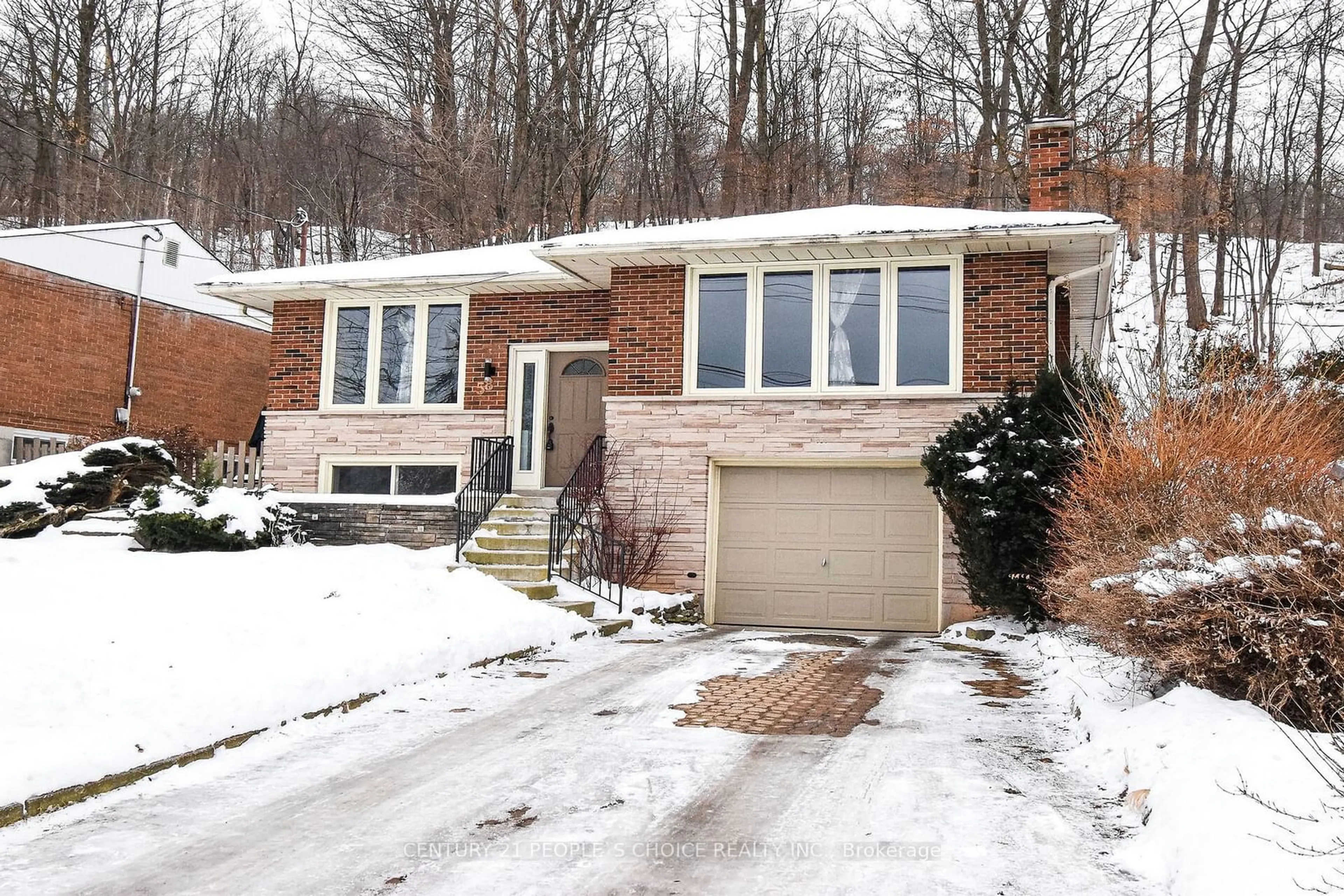 Home with brick exterior material, street for 58 Brentwood Dr, Hamilton Ontario L8G 2W8