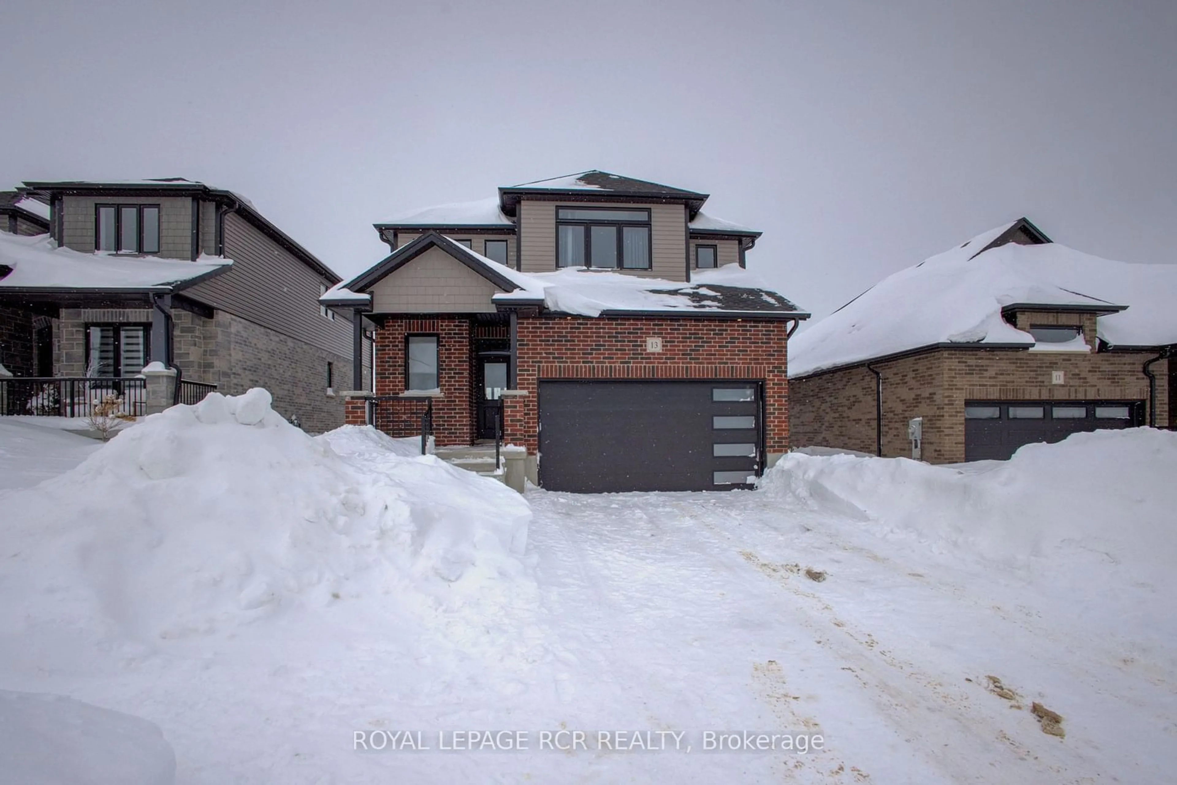 Home with brick exterior material, street for 13 Grundy Cres, East Luther Grand Valley Ontario L9W 7S7