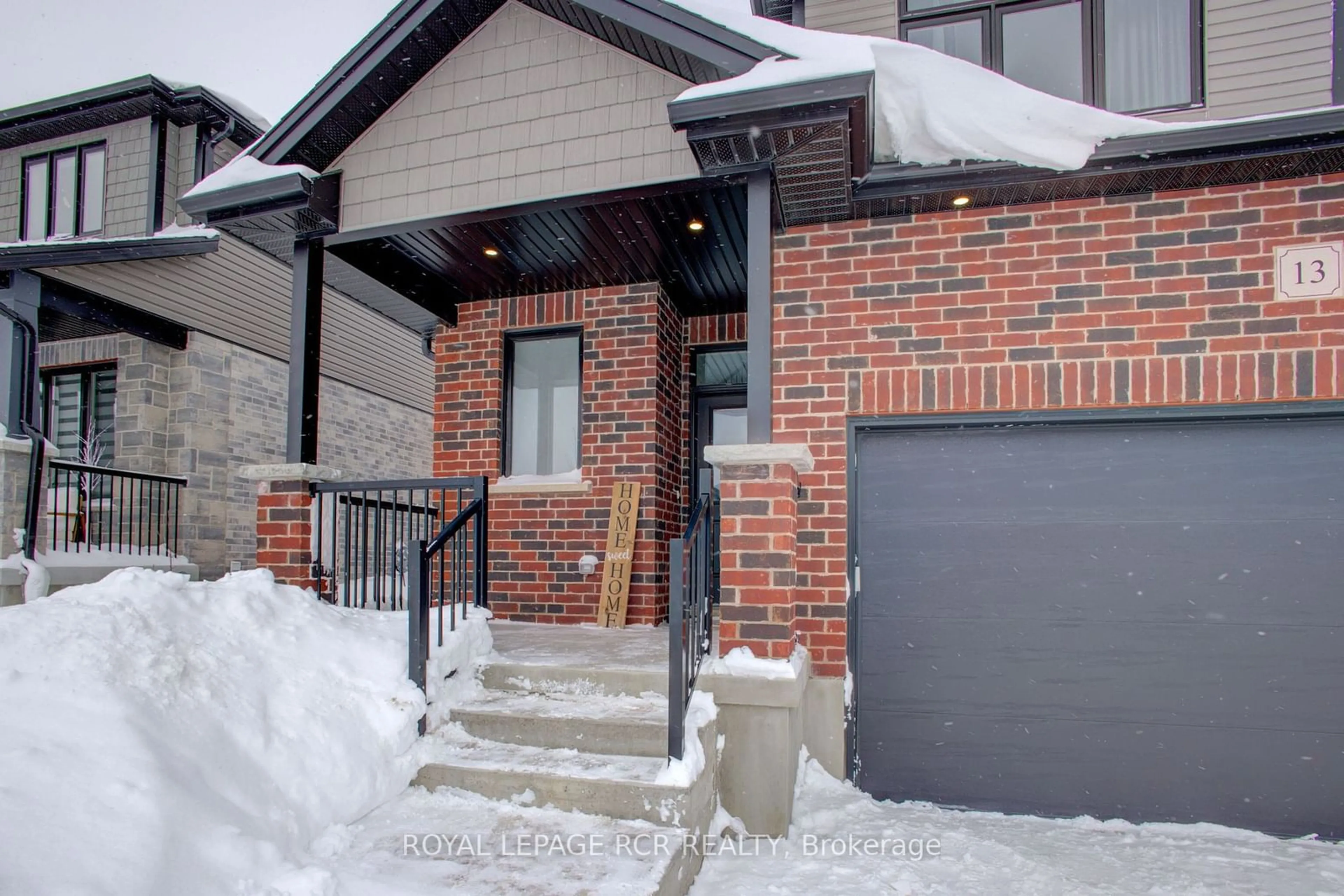 Home with brick exterior material, street for 13 Grundy Cres, East Luther Grand Valley Ontario L9W 7S7