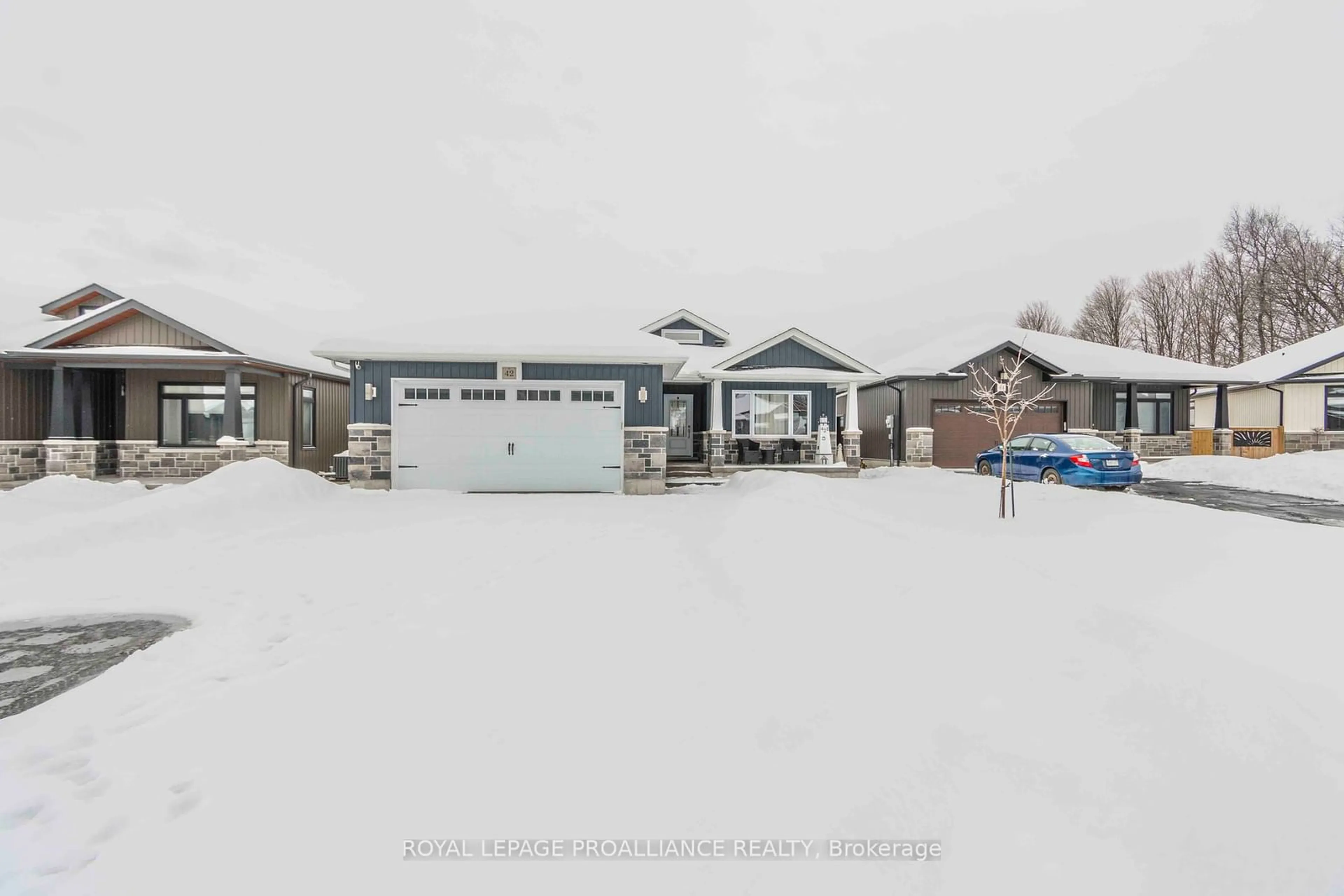 A pic from outside/outdoor area/front of a property/back of a property/a pic from drone, street for 42 Schmidt Way, Quinte West Ontario K8V 0L6