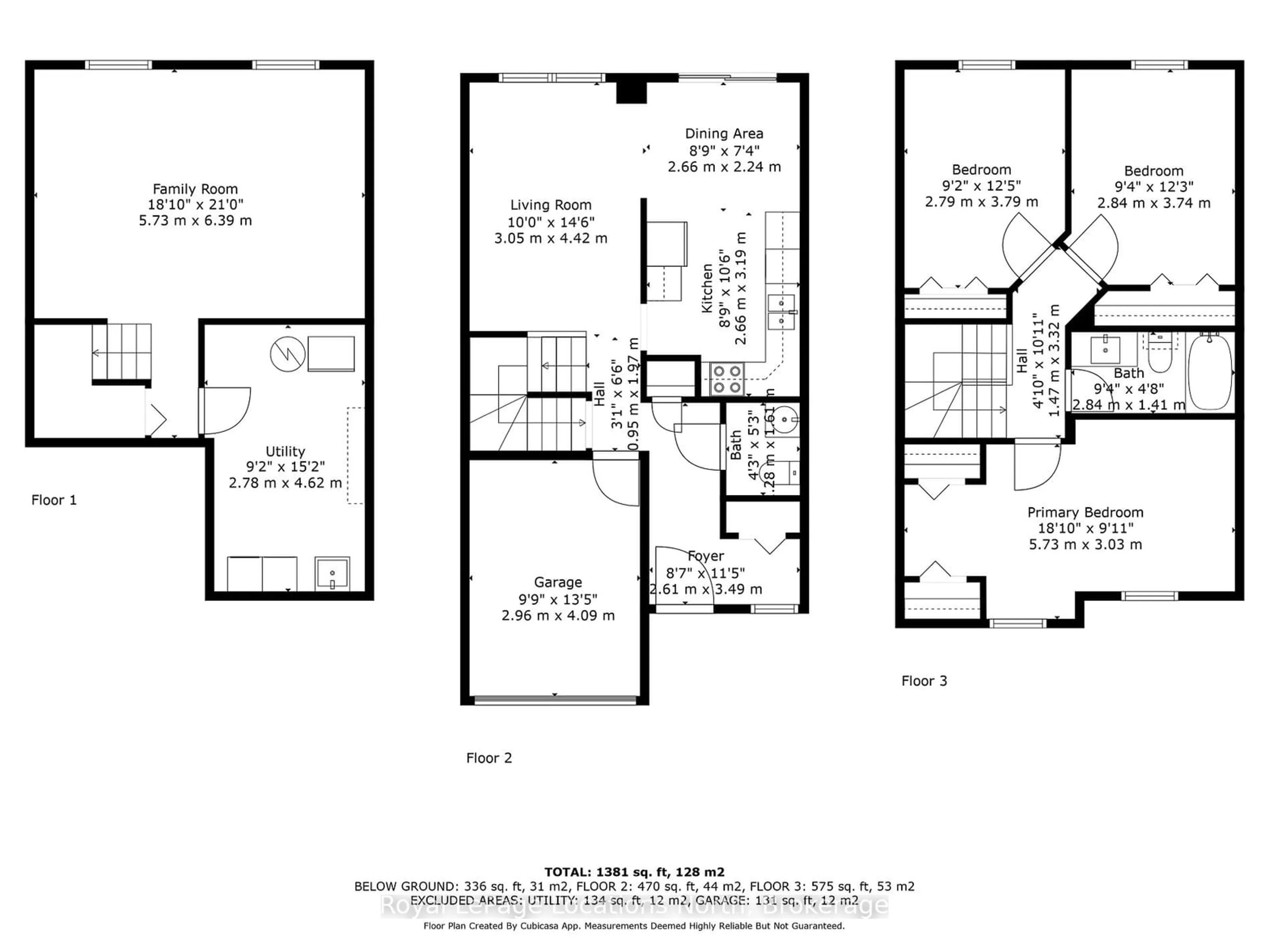 Floor plan for 2524 8th Avenue 'A', Owen Sound Ontario N4K 6V2