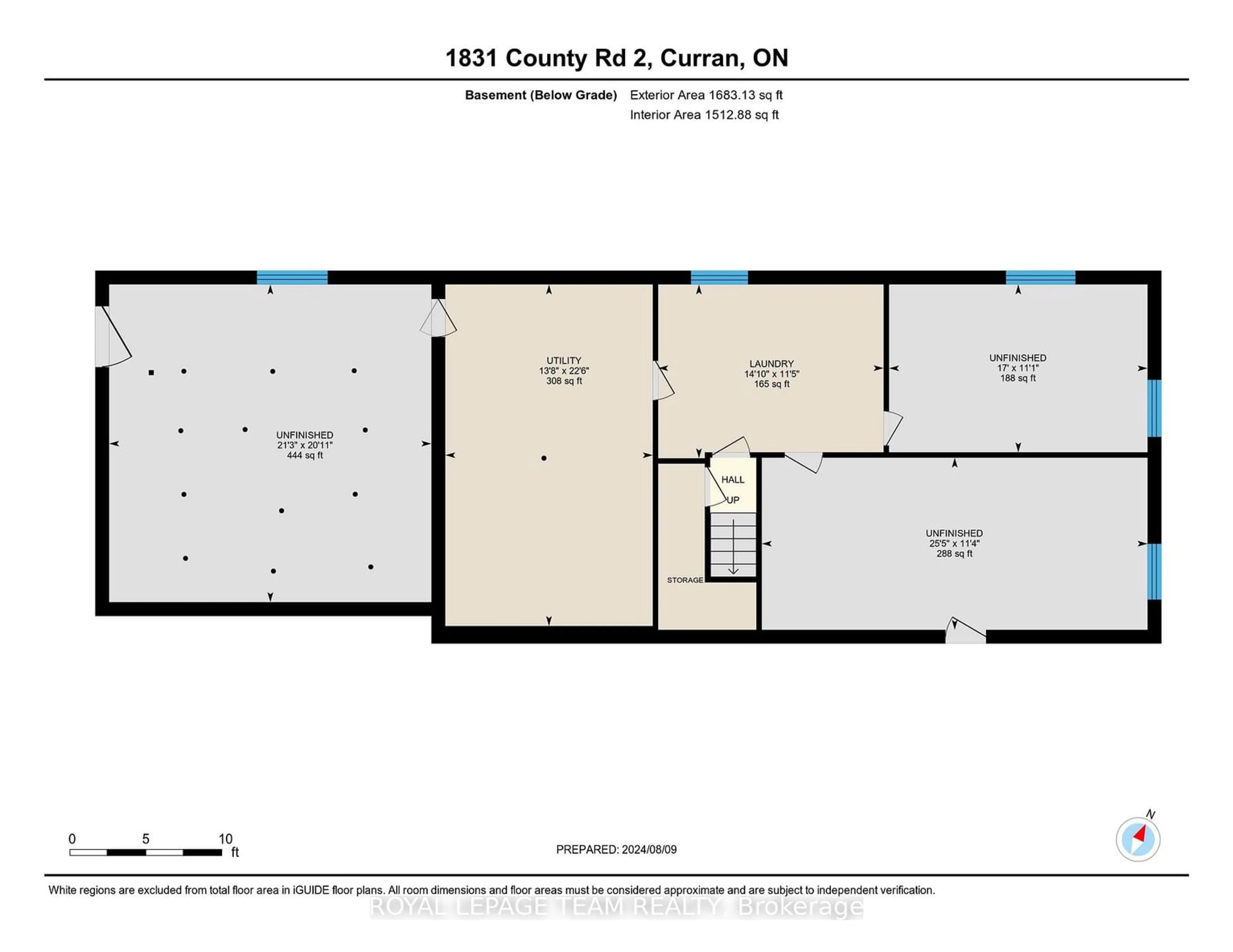 Floor plan for 1831 COUNTY 2 Rd, Alfred and Plantagenet Ontario K0B 1C0