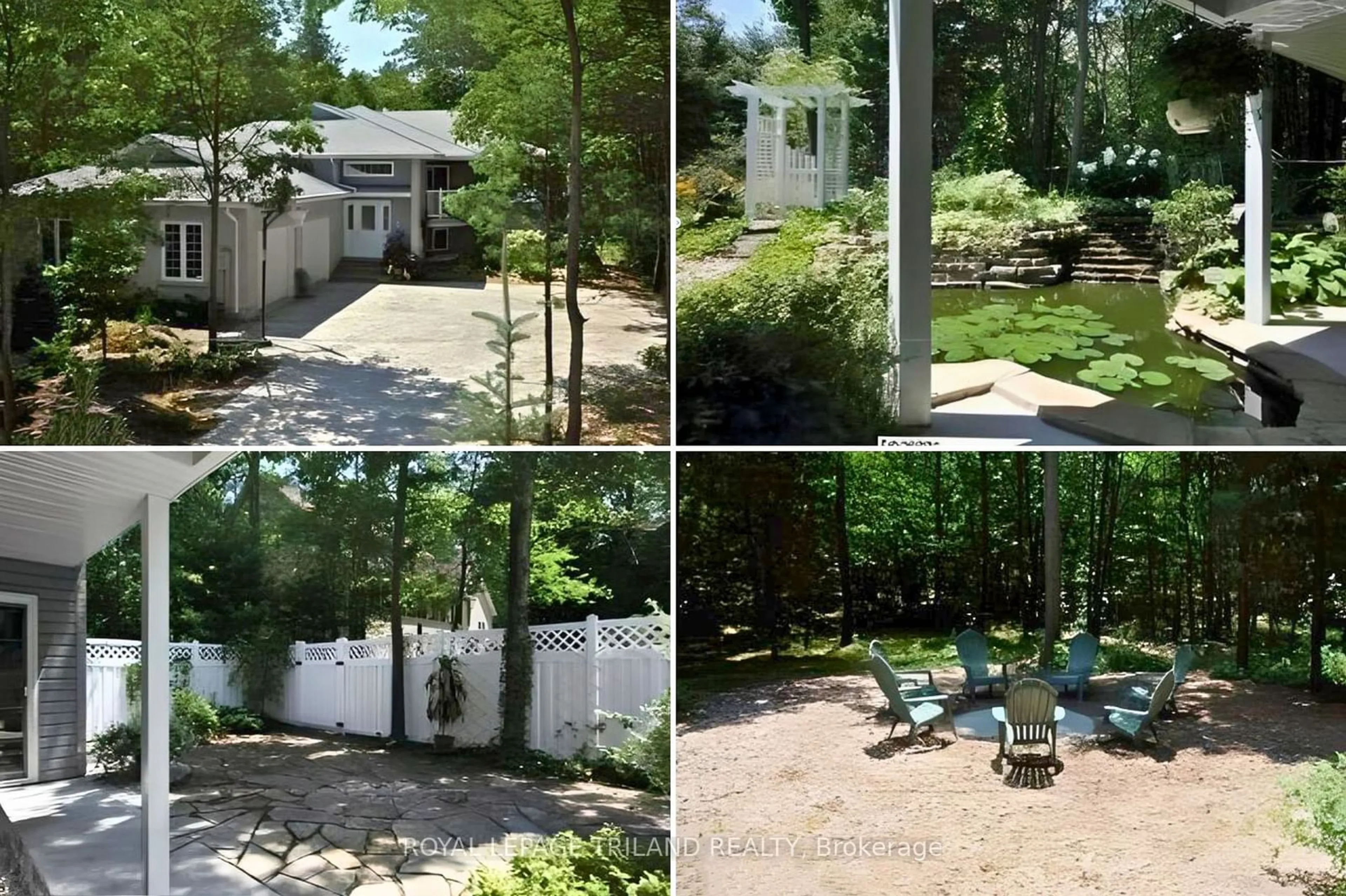 Patio, street for 10233 Pinetree Dr, Lambton Shores Ontario N0M 1T0