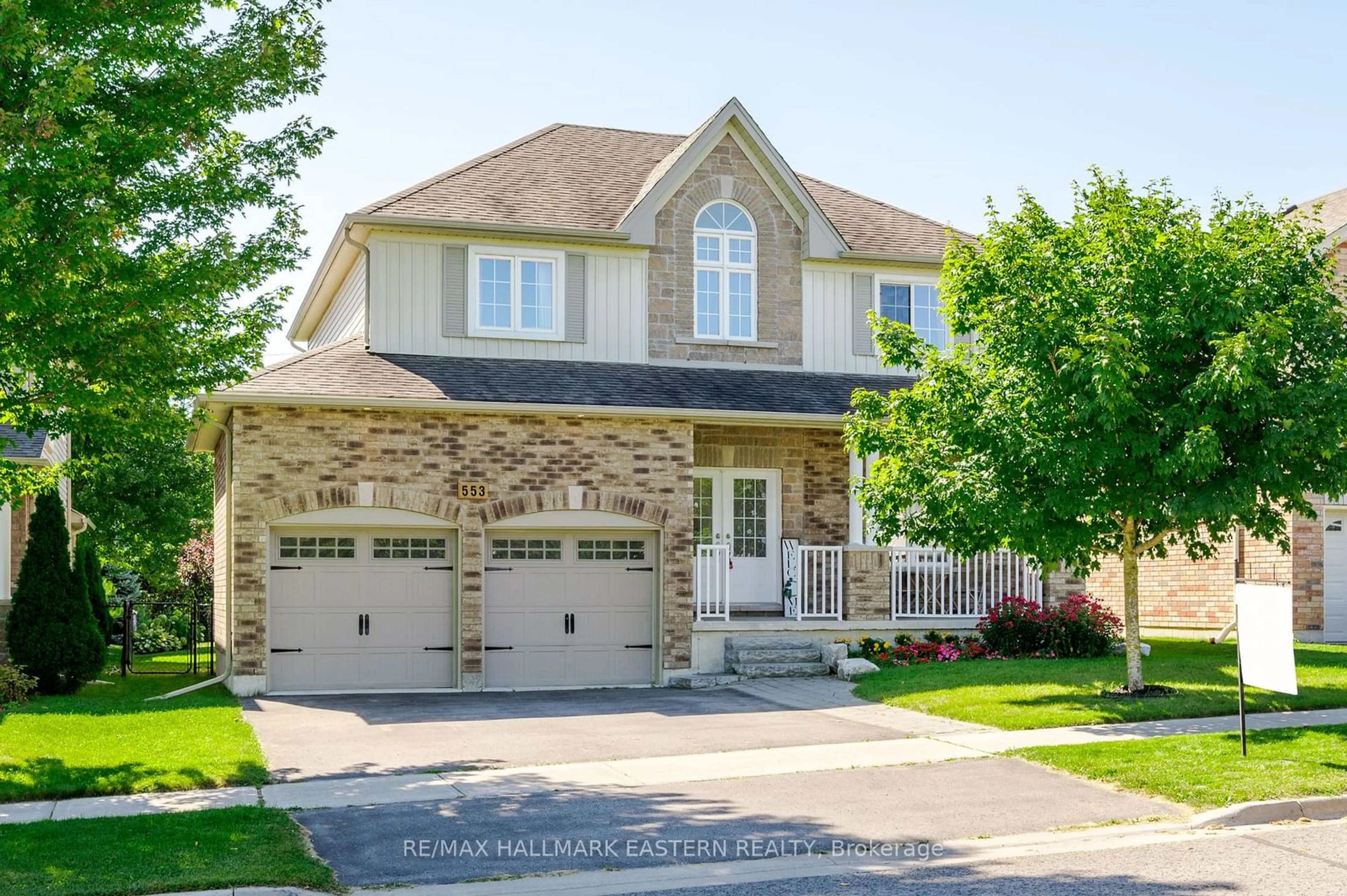 Home with brick exterior material, street for 553 Carriage Lane, Peterborough Ontario K9L 0A6