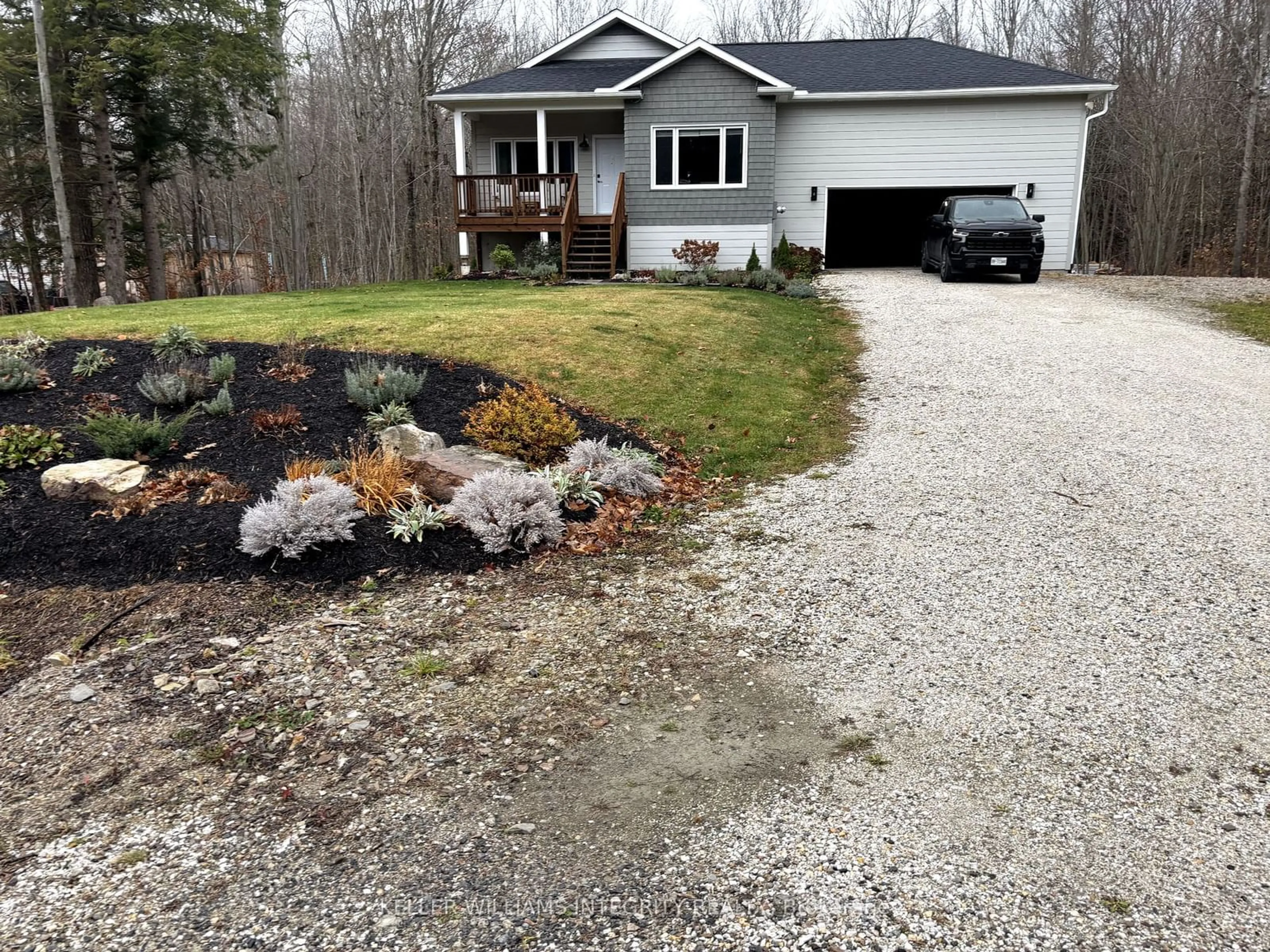 A pic from outside/outdoor area/front of a property/back of a property/a pic from drone, unknown for 734 Powers Rd, Tay Valley Ontario K7H 3C5