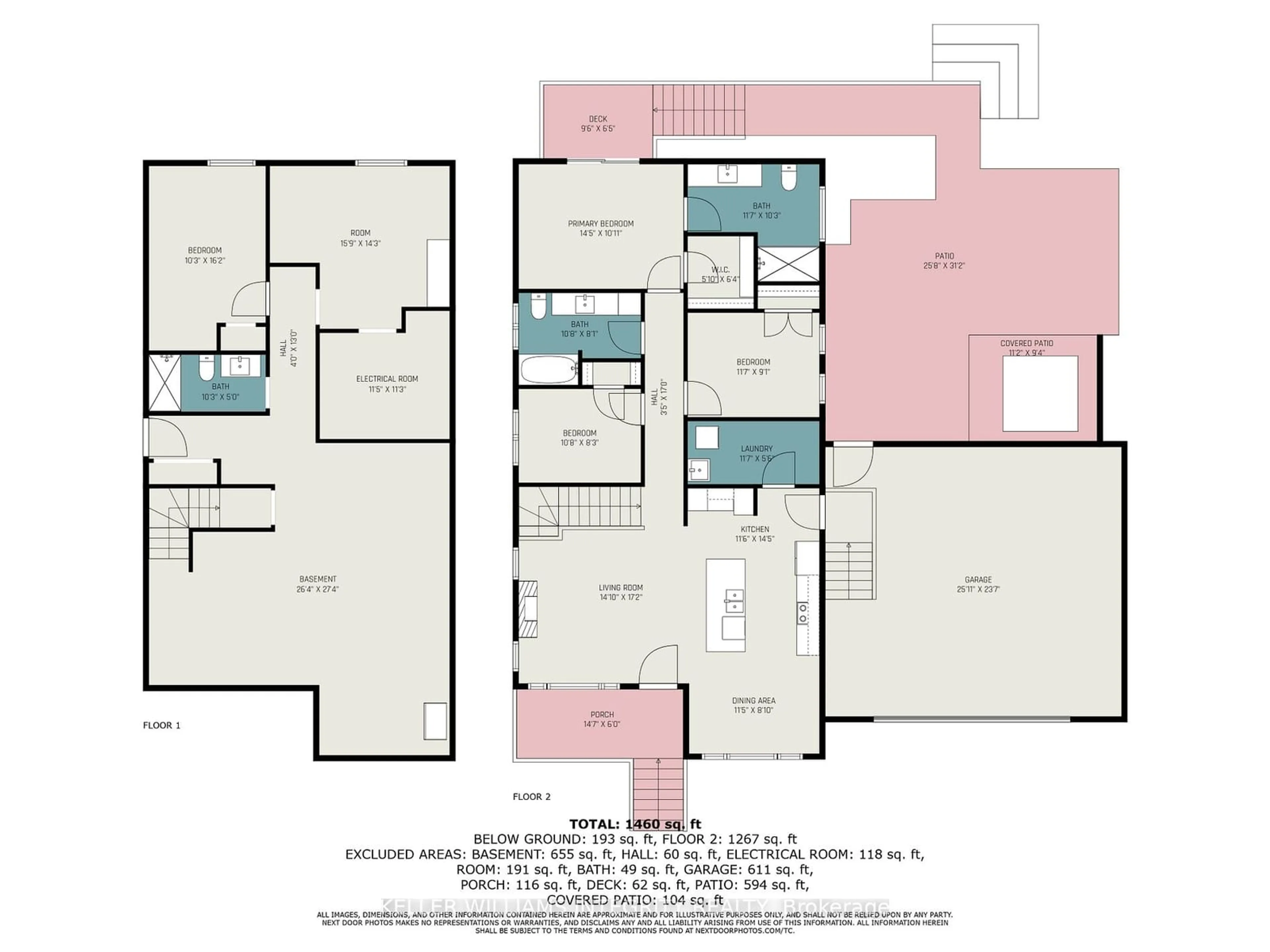 Floor plan for 734 Powers Rd, Tay Valley Ontario K7H 3C5