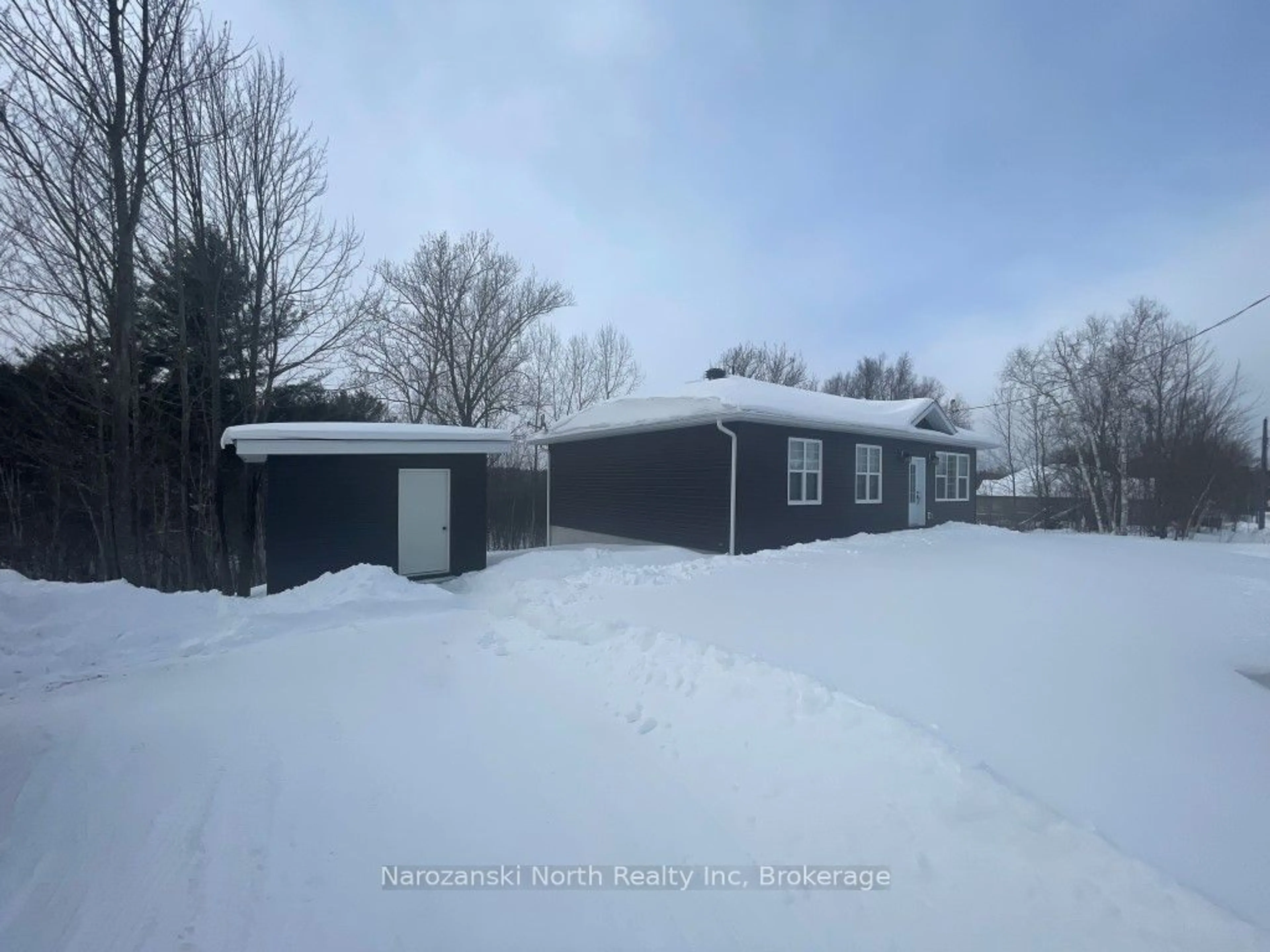 A pic from outside/outdoor area/front of a property/back of a property/a pic from drone, unknown for 9 Chevrefils Lane, St. Charles Ontario P0M 2W0