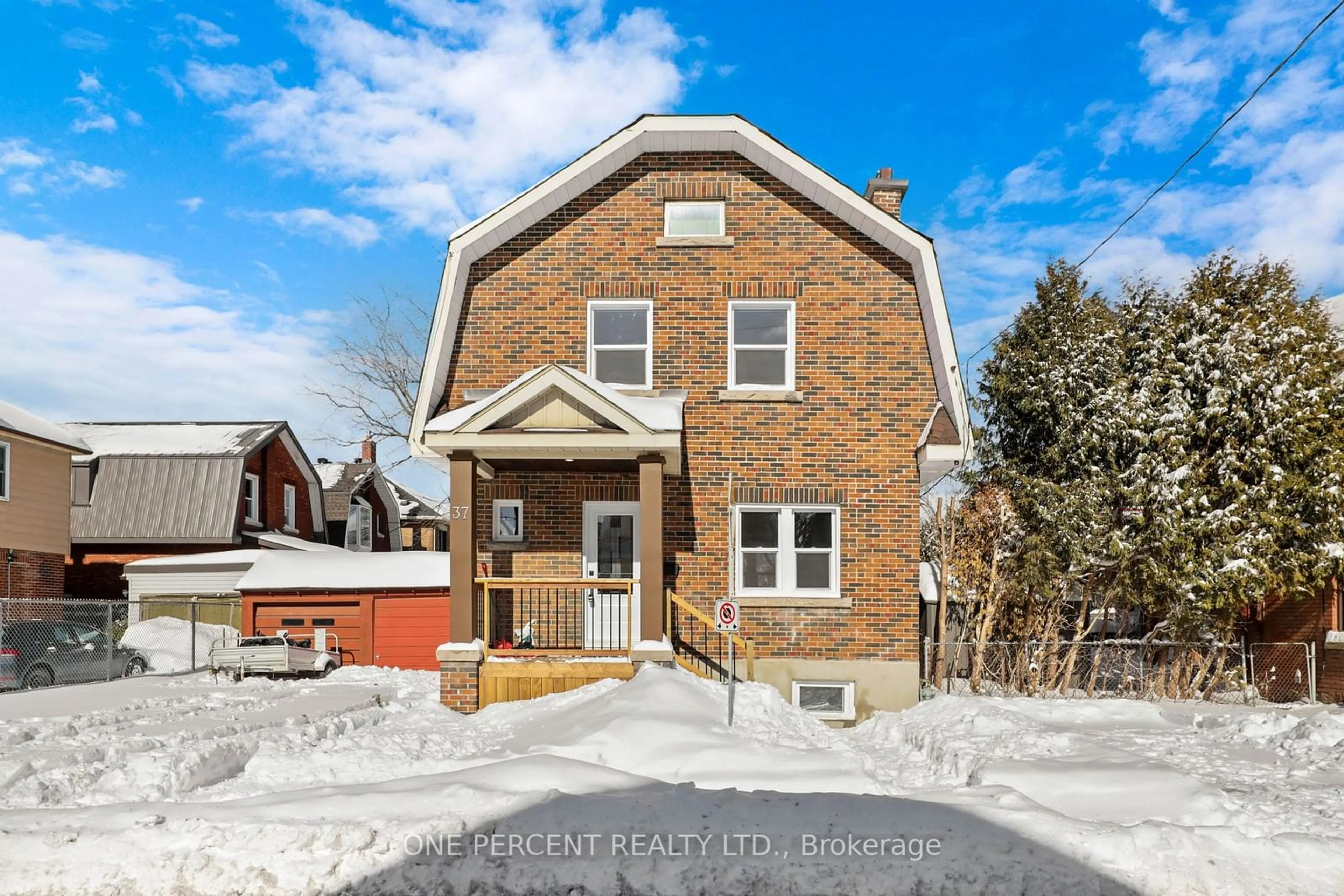 Home with brick exterior material, street for 37 Tyndall St, Tunneys Pasture and Ottawa West Ontario K1Y 3J6