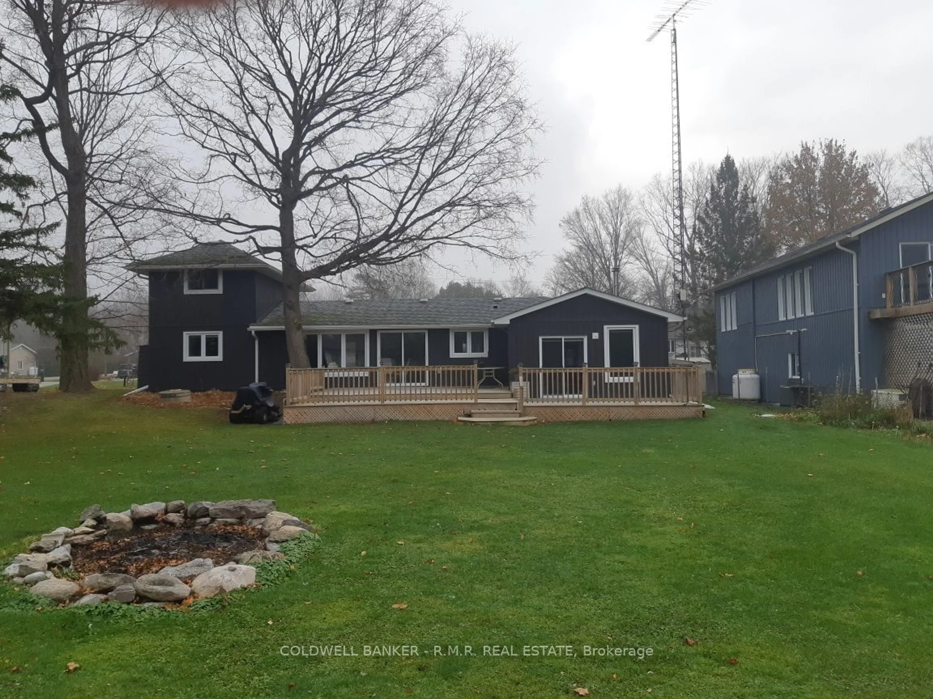 A pic from outside/outdoor area/front of a property/back of a property/a pic from drone, unknown for 38 Maple Grove Rd, Kawartha Lakes Ontario K9V 4R6