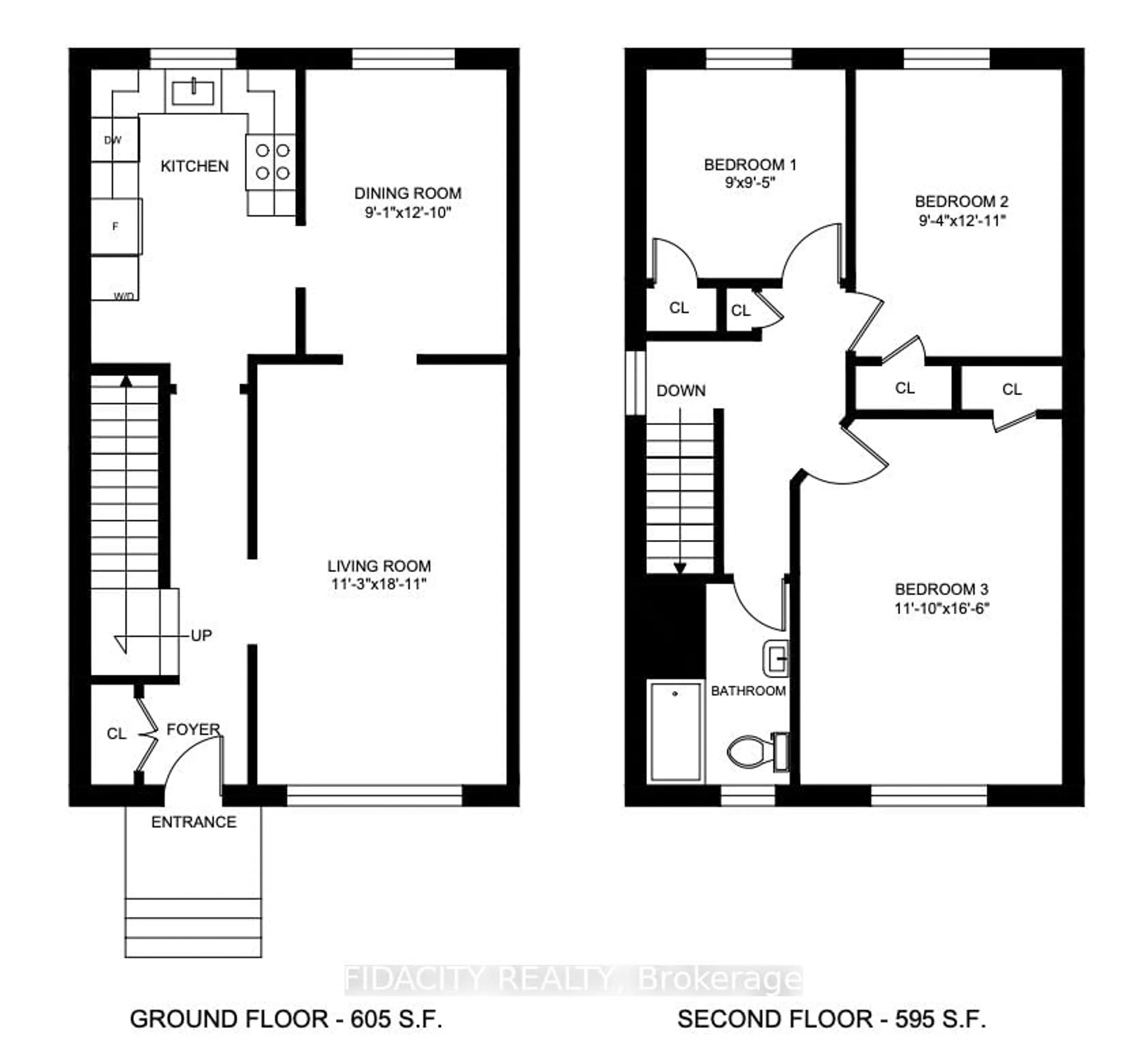 Floor plan for 1030 Maitland Ave, Belair Park - Copeland Park and Area Ontario K2C 2B6